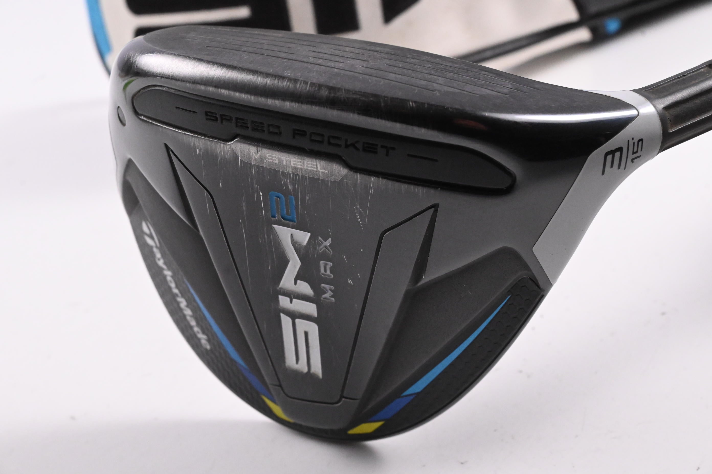Taylormade SIM2 Max #3 Wood / 15 Degree / Regular Flex Ventus Blue 5 Shaft