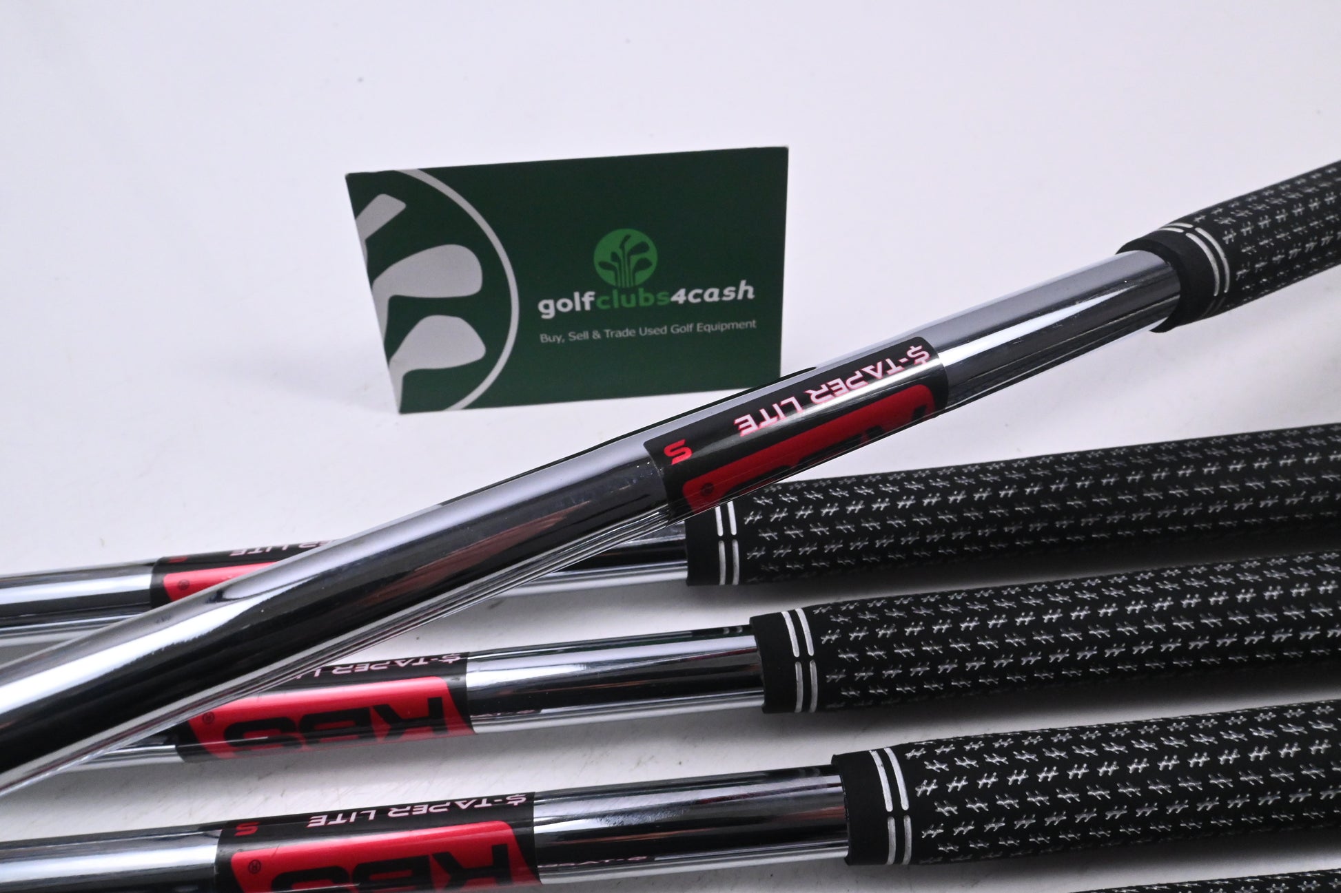 Cobra King Forged Tec 2023 Black Irons / 4-PW / Stiff Flex KBS $-Taper Lite