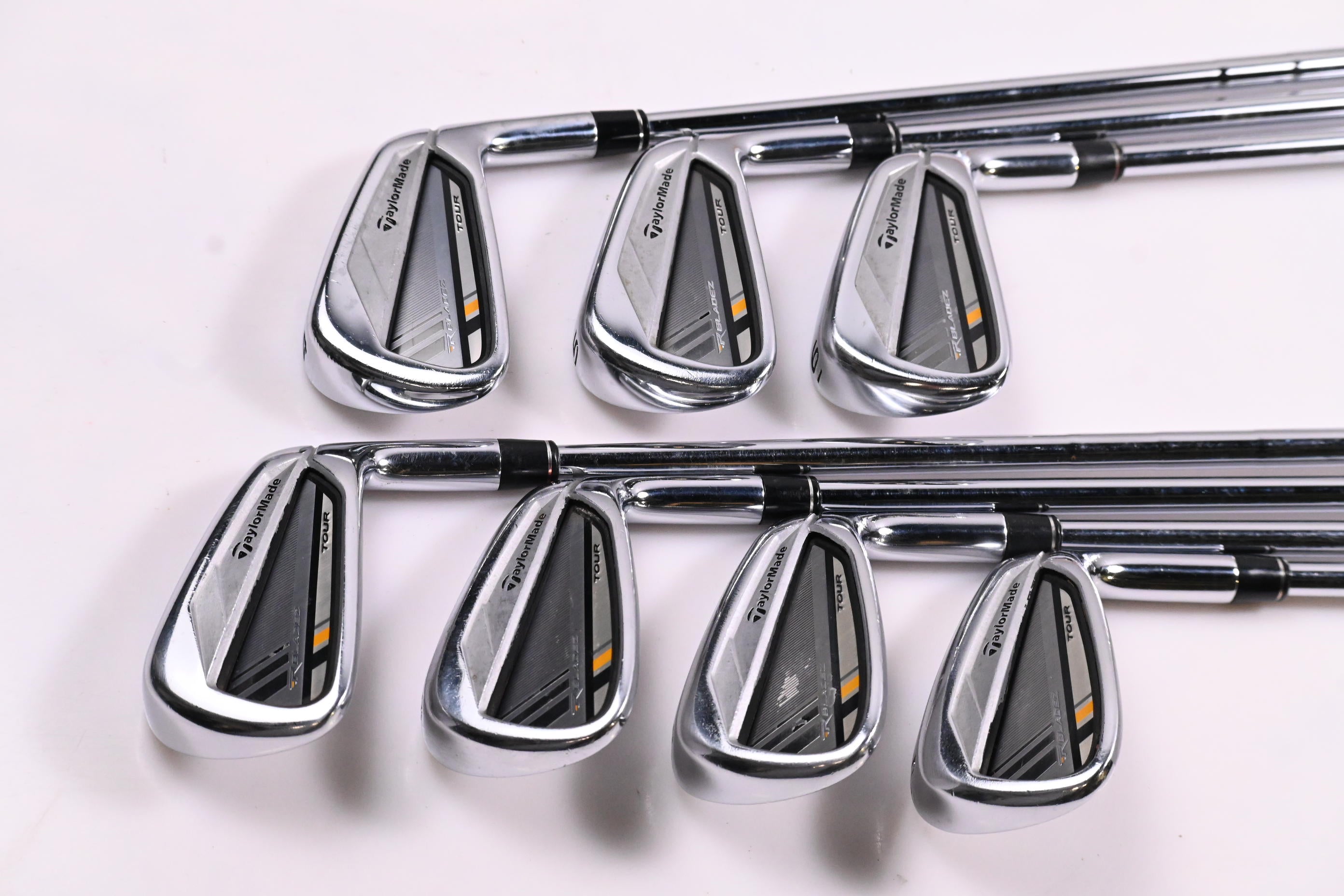 Taylormade Rocketbladez Tour Irons / 4-PW / Regular Flex KBS Tour Shafts