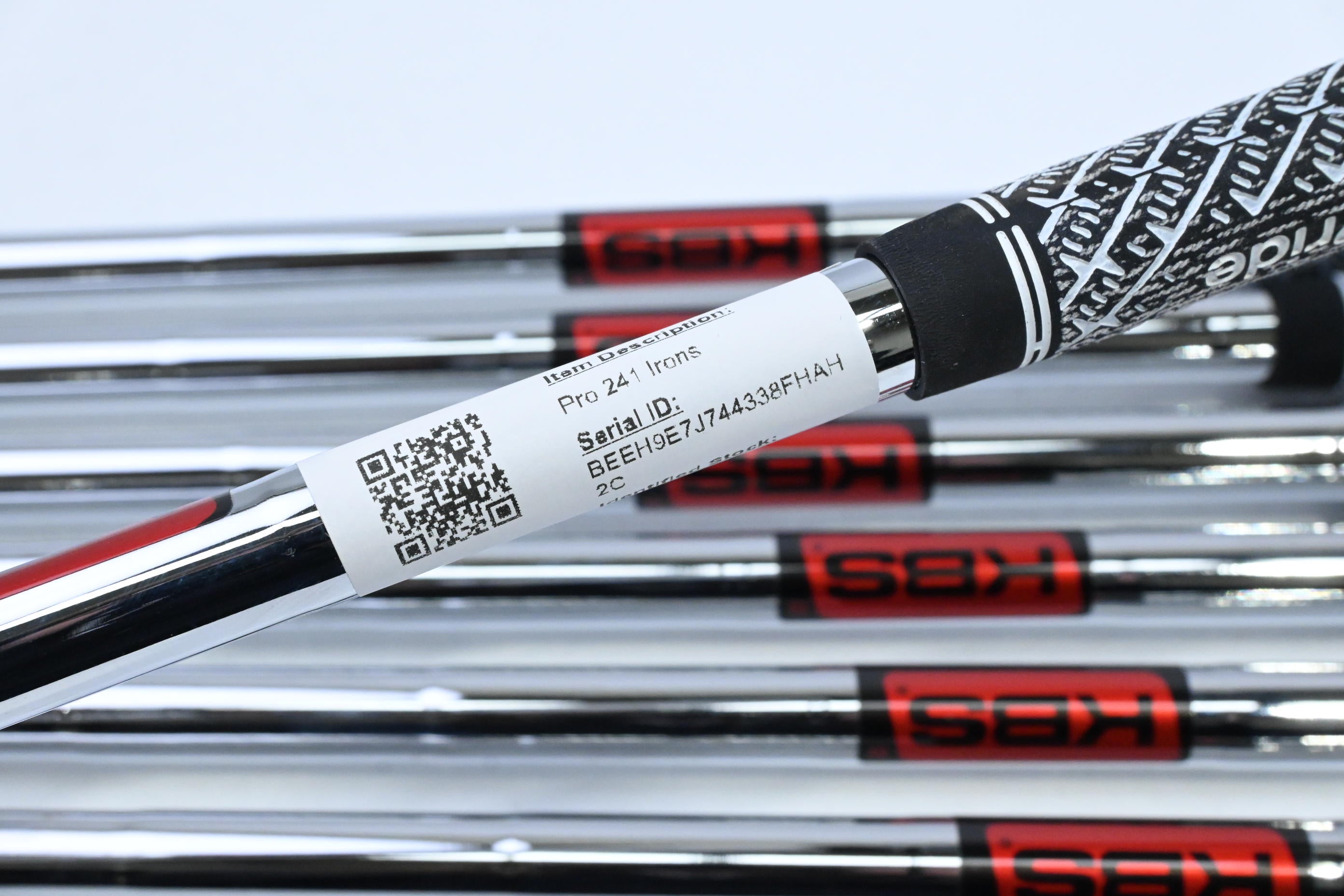 Mizuno Pro 241 Irons / 4-PW / Stiff Flex KBS Shafts