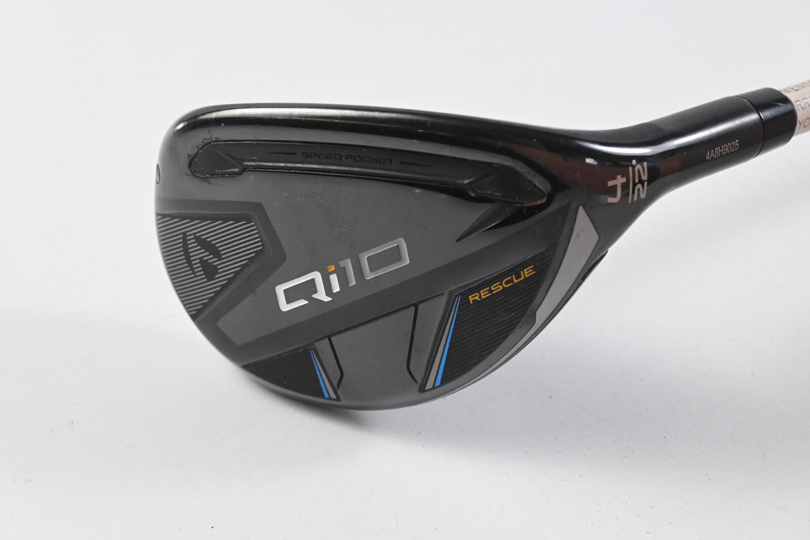 Taylormade Qi10 #4 Hybrid / 22 Degree / Regular Flex Fujikura Ventus TR Blue 6