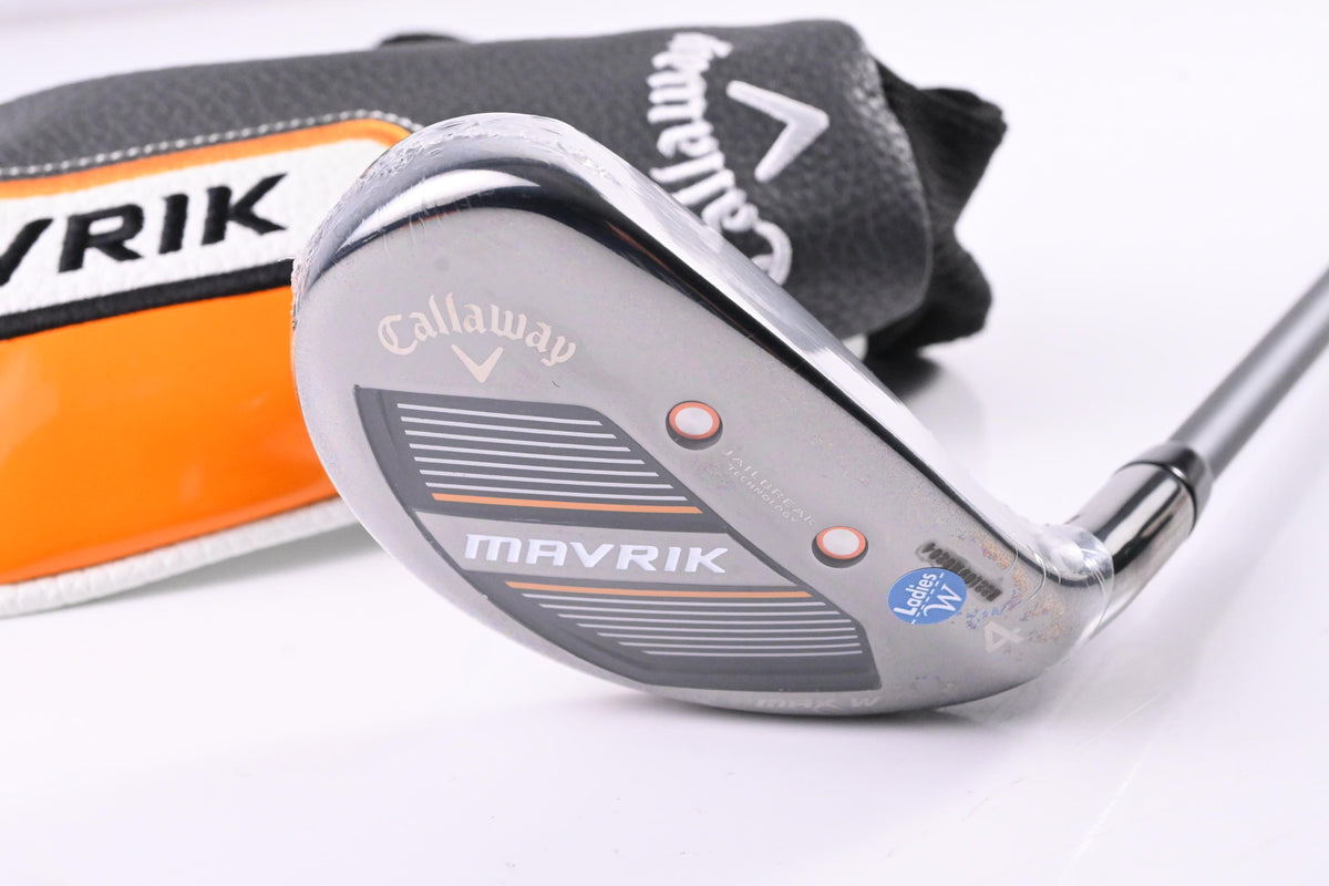 Ladies Callaway Mavrik Max #4 Hybrid / 24 Degree / Ladies Flex Catalyst 45 Shaft
