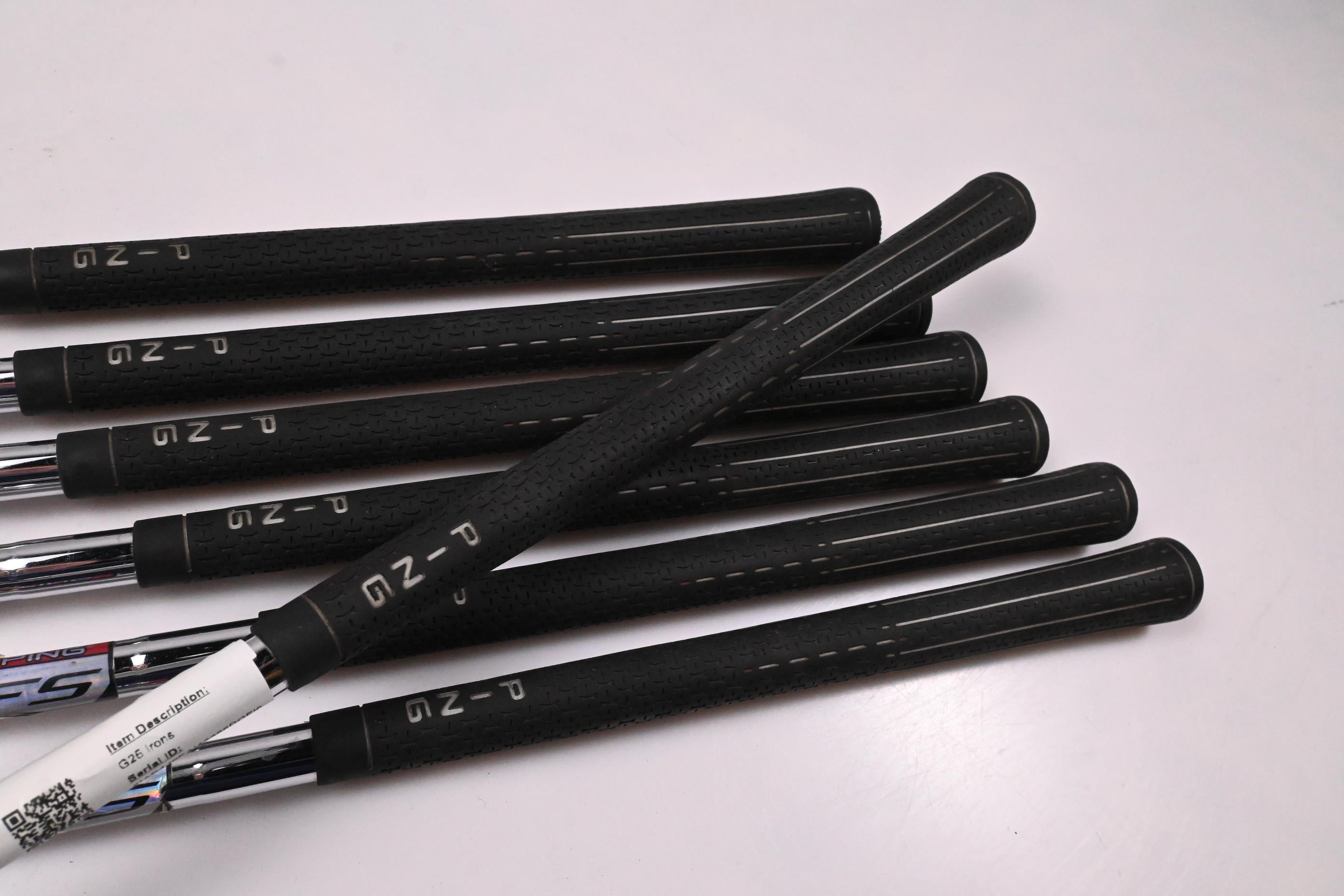 Left Hand Ping G25 Irons / 4-PW / Green Dot / Regular Flex Ping CFS Shafts