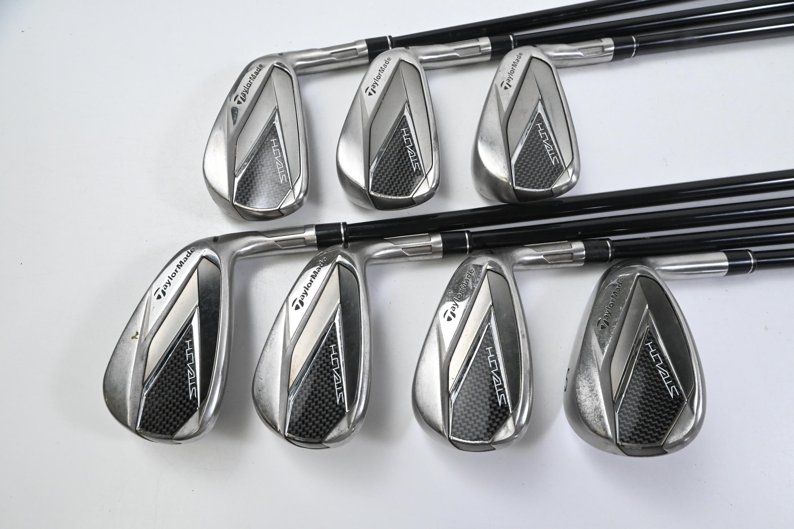 Taylormade Stealth Irons / 5-PW+SW / Regular Flex Fujikura Ventus Red 6 Shafts