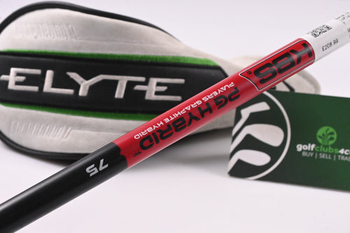 Left Hand Callaway Elyte #3 Hybrid / 19 Degree / Regular Flex KBS PG Hybrid 75