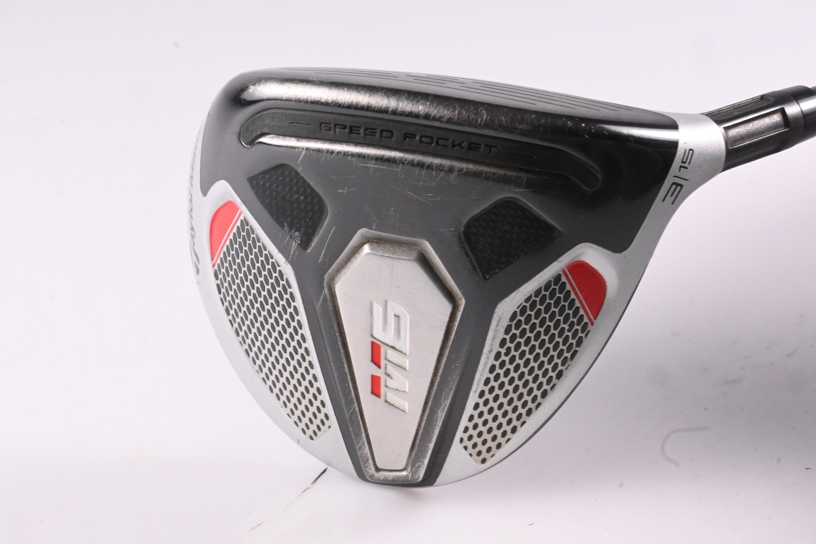 Taylormade M6 #3 Wood / 15 Degree / Stiff Flex Fujikura Atmos Orange 6 Shaft