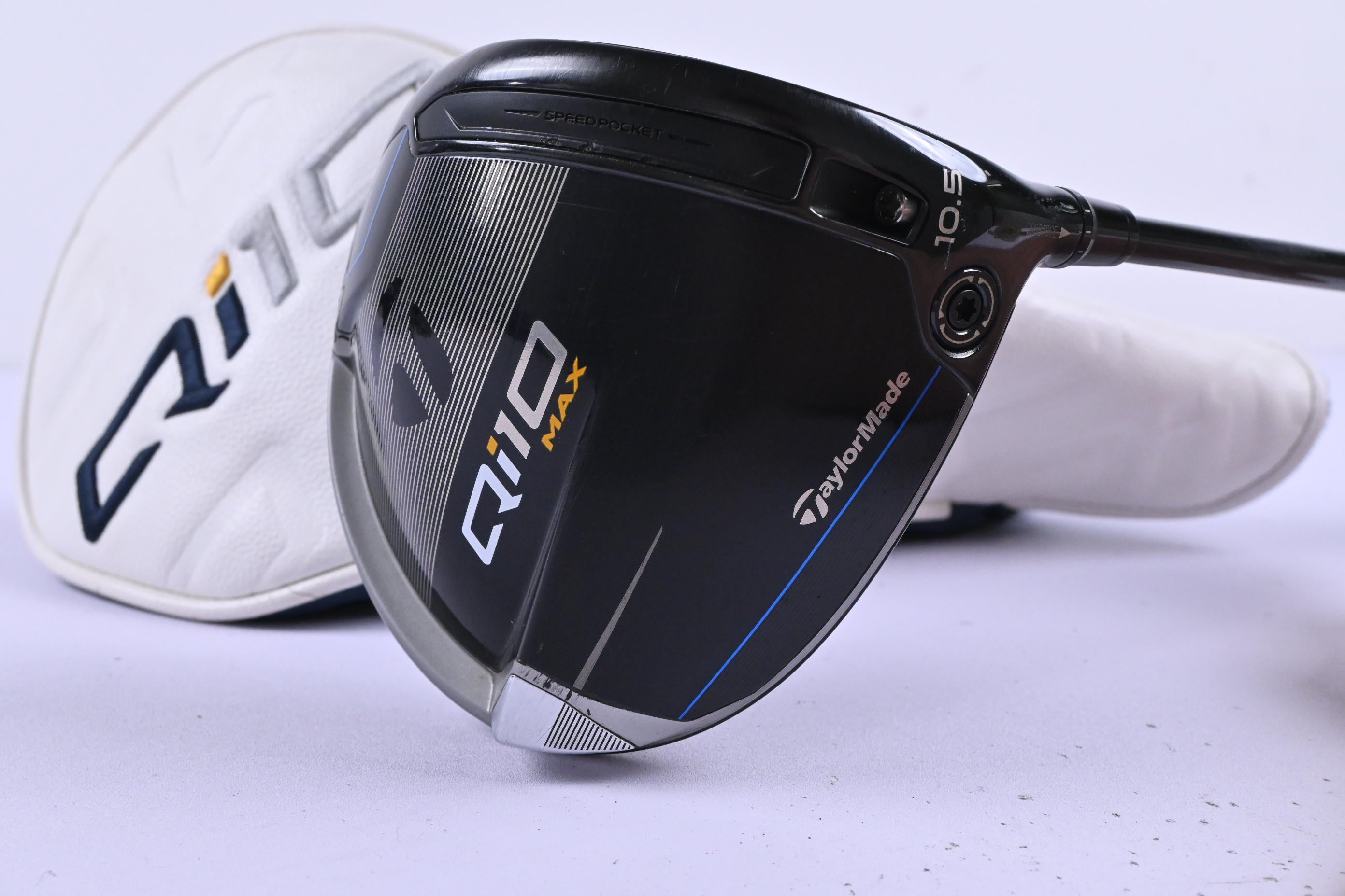 Taylormade Qi10 Max Driver / 10.5 Degree / Stiff Flex Fujikura Ventus TR Blue 5