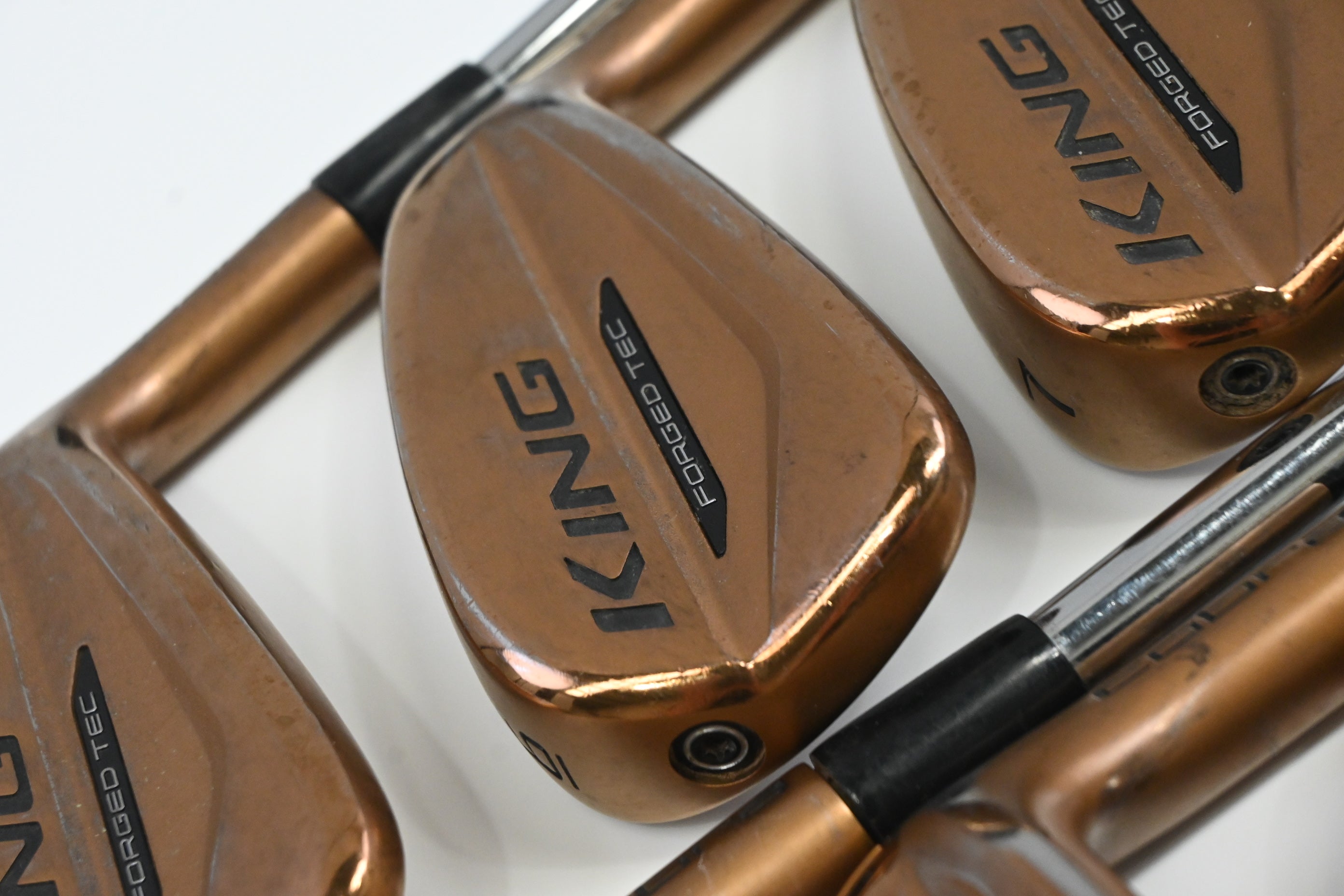 Cobra King Forged Tec Copper Irons / 5-PW / Regular Flex KBS Tour 90 Shafts