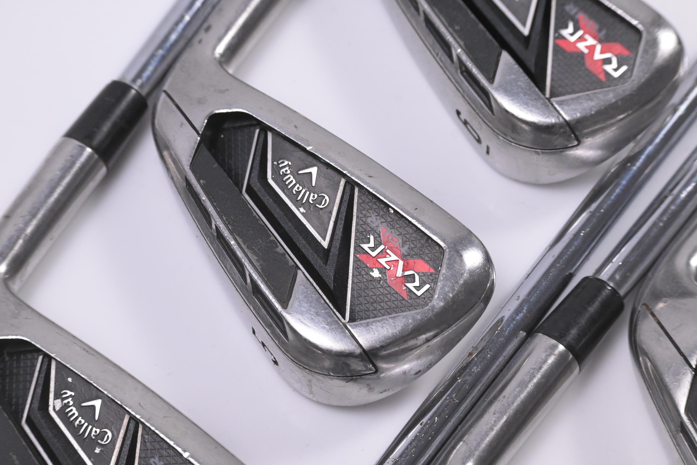 Callaway RAZR X Tour Irons / 4-PW / Stiff Flex Dynamic Gold S300 Shafts