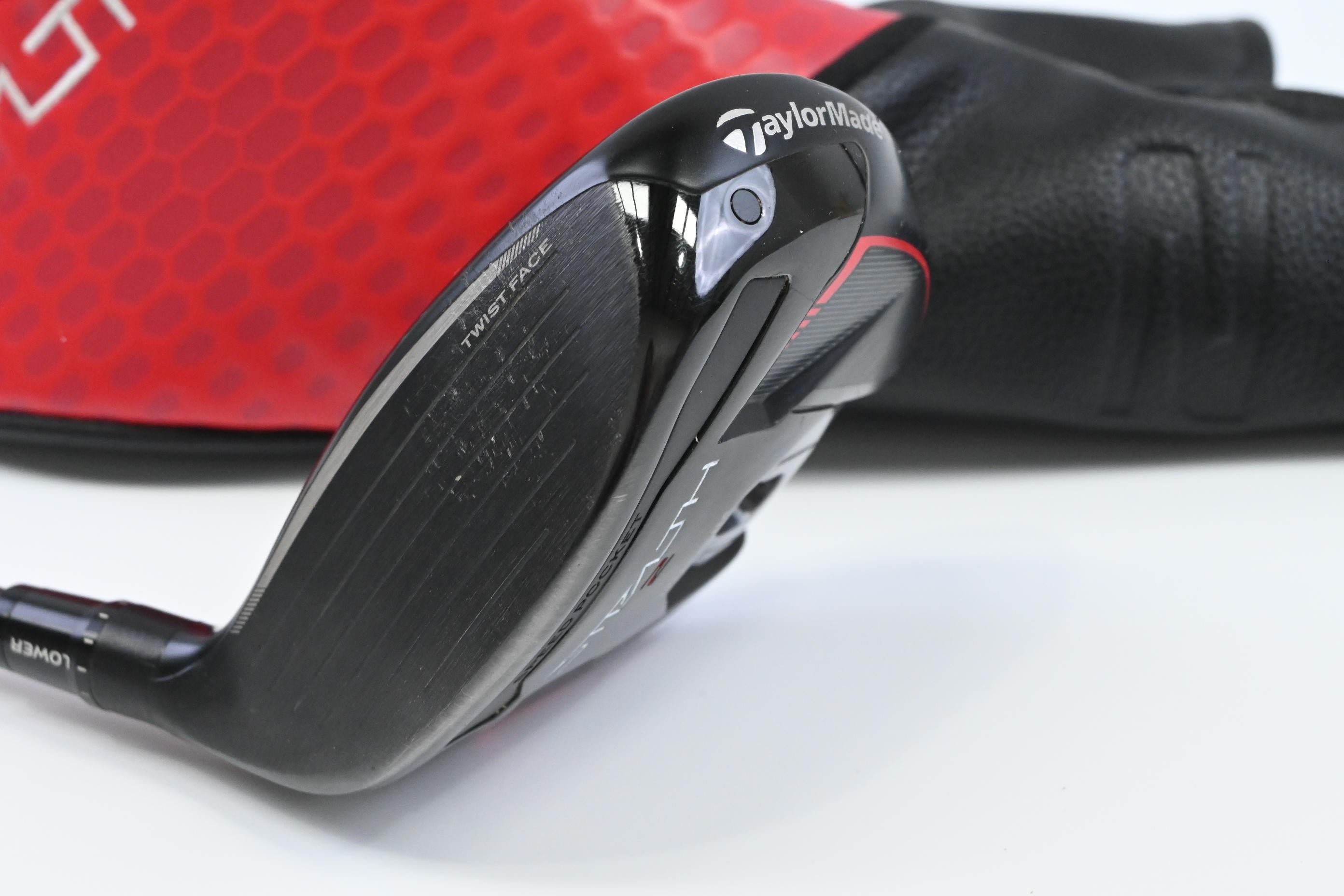 Left Hand Taylormade Stealth 2 Plus #5 Wood / 18 Degree / Stiff Flex Kai'li Red