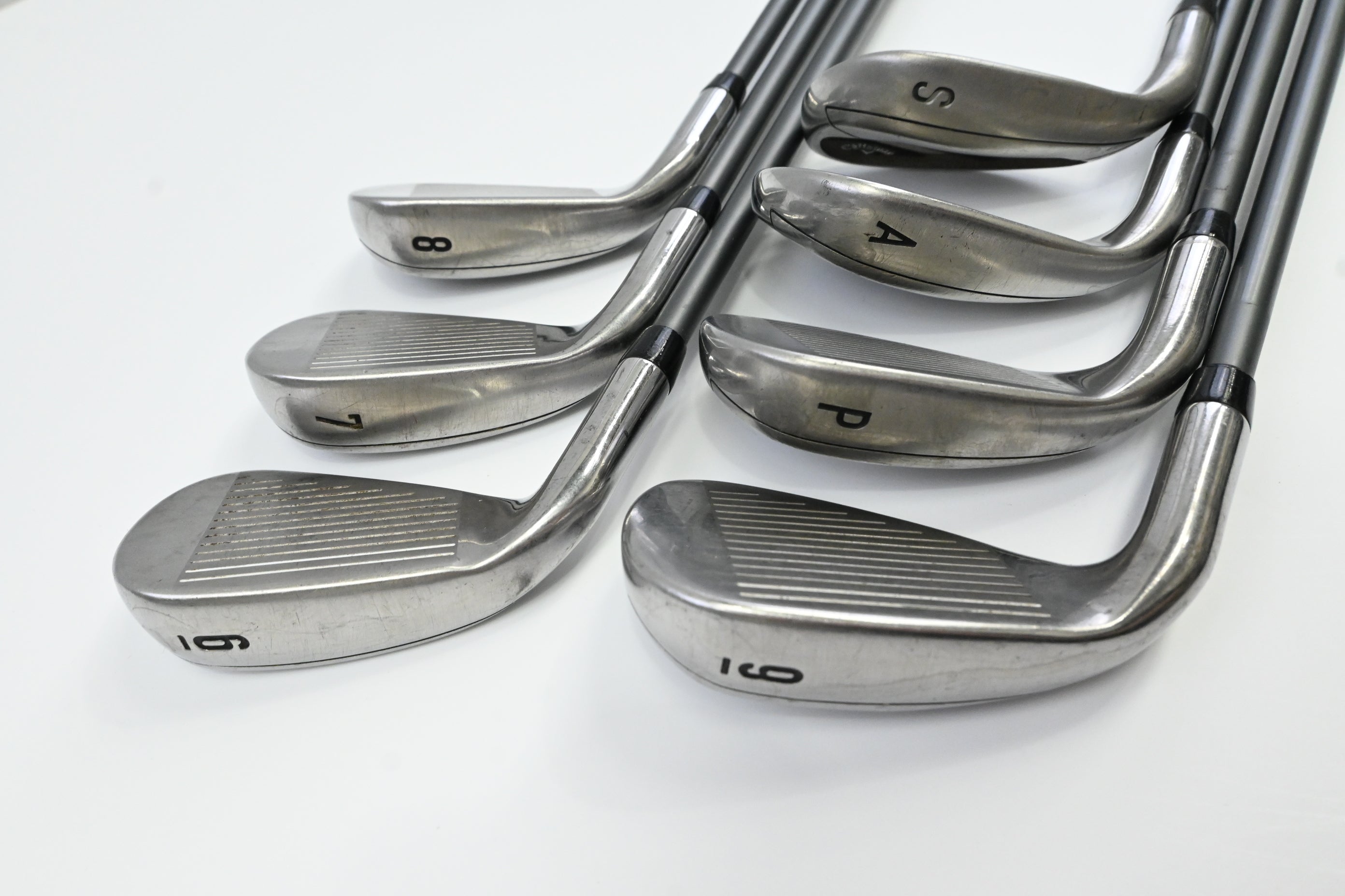 Callaway Mavrik Irons / 6-PW+AW+SW / Regular Flex Catalyst 65 Shafts