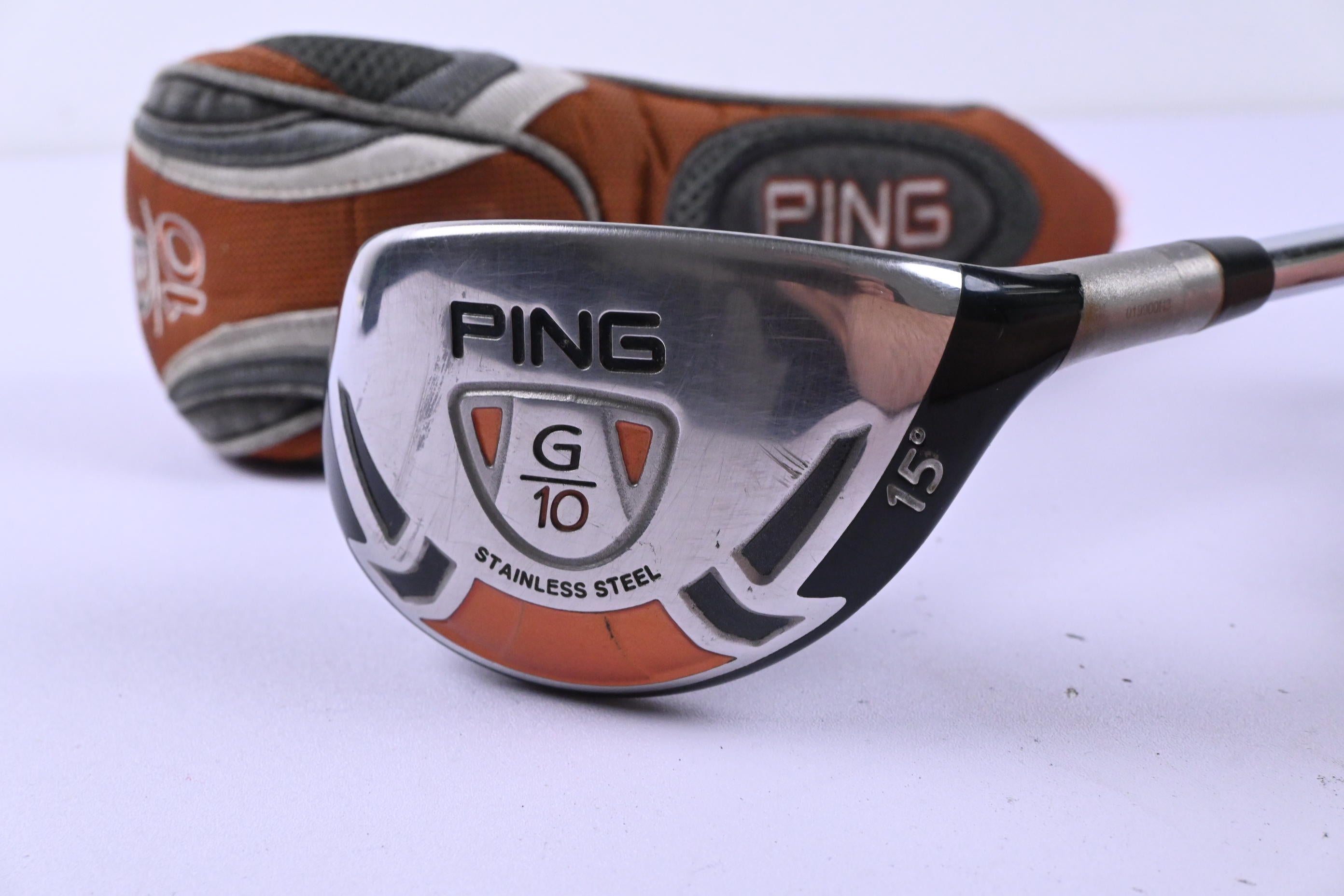 Ping G10 #1 Hybrid / 15 Degree / Stiff Flex Ping AWT Shaft