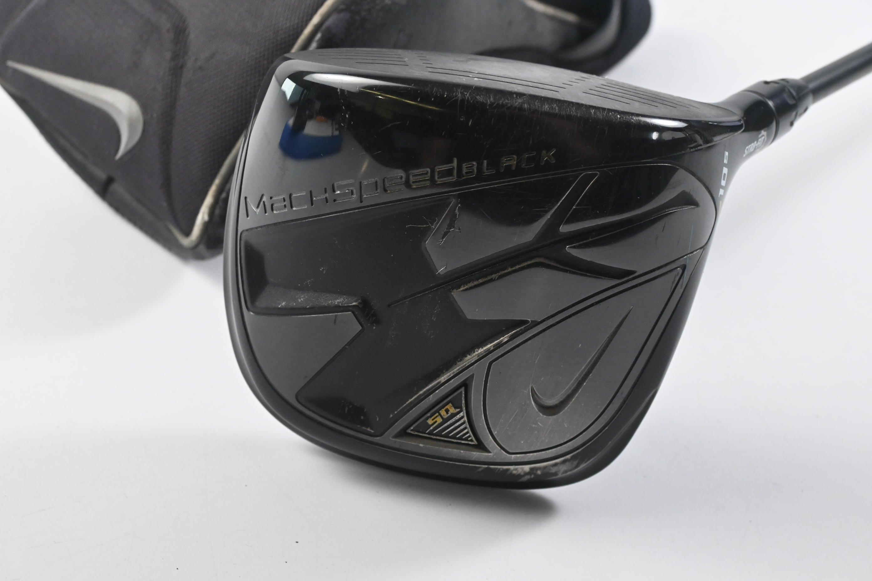 Nike SQ Machspeed Black Driver / 10.5 Degree / Stiff Flex Fubuki 50 Shaft