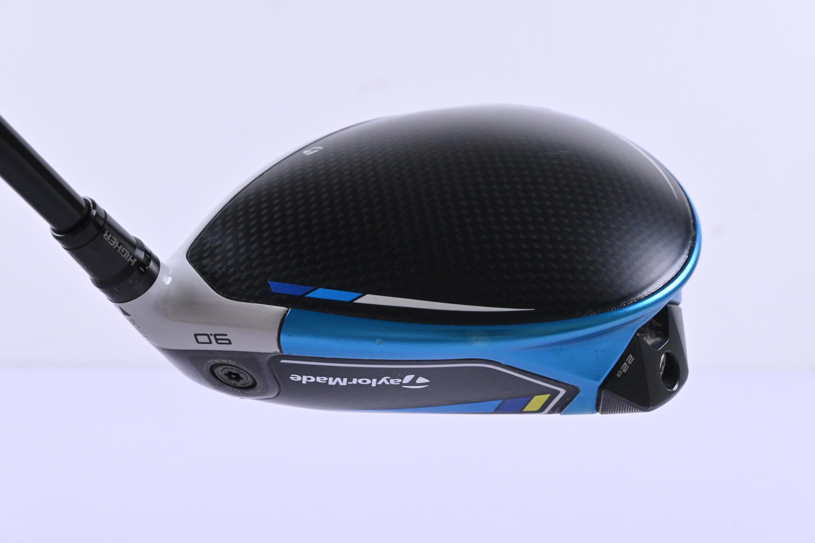 Taylormade SIM2 Max D Driver / 9 Degree / Stiff Flex Tensei AV Raw Blue 60 Shaft