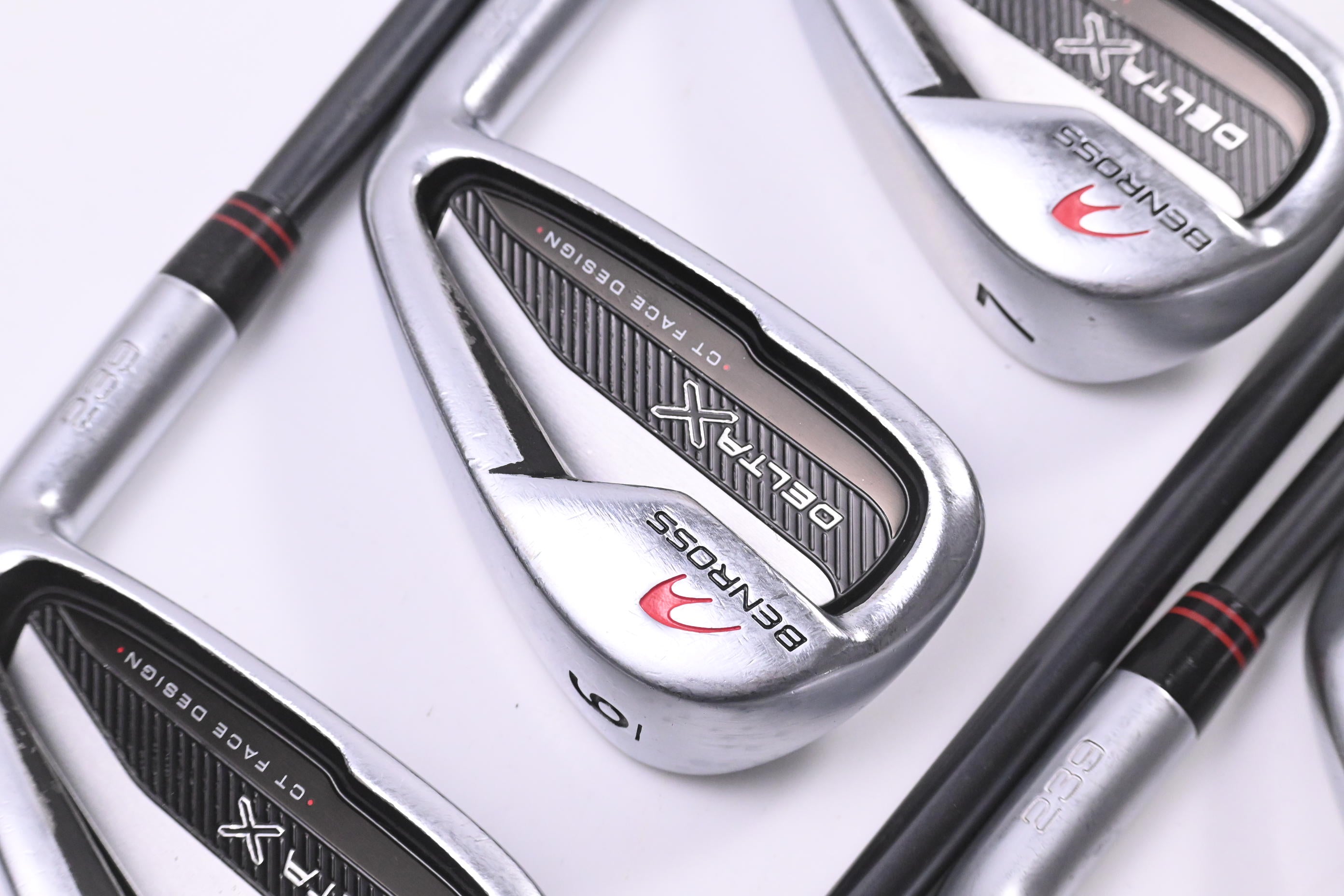 Benross Delta X Irons / 5-PW+SW / Regular Flex Fujikura Vista Pro 60 Shafts