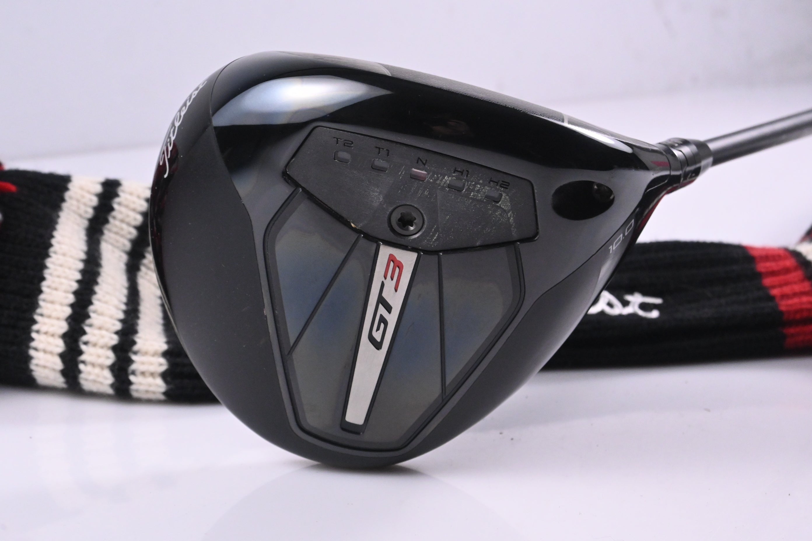 Titleist GT3 Driver / 10 Degree / Regular Flex Hzrdus Gen4 CB Red 50 Shaft