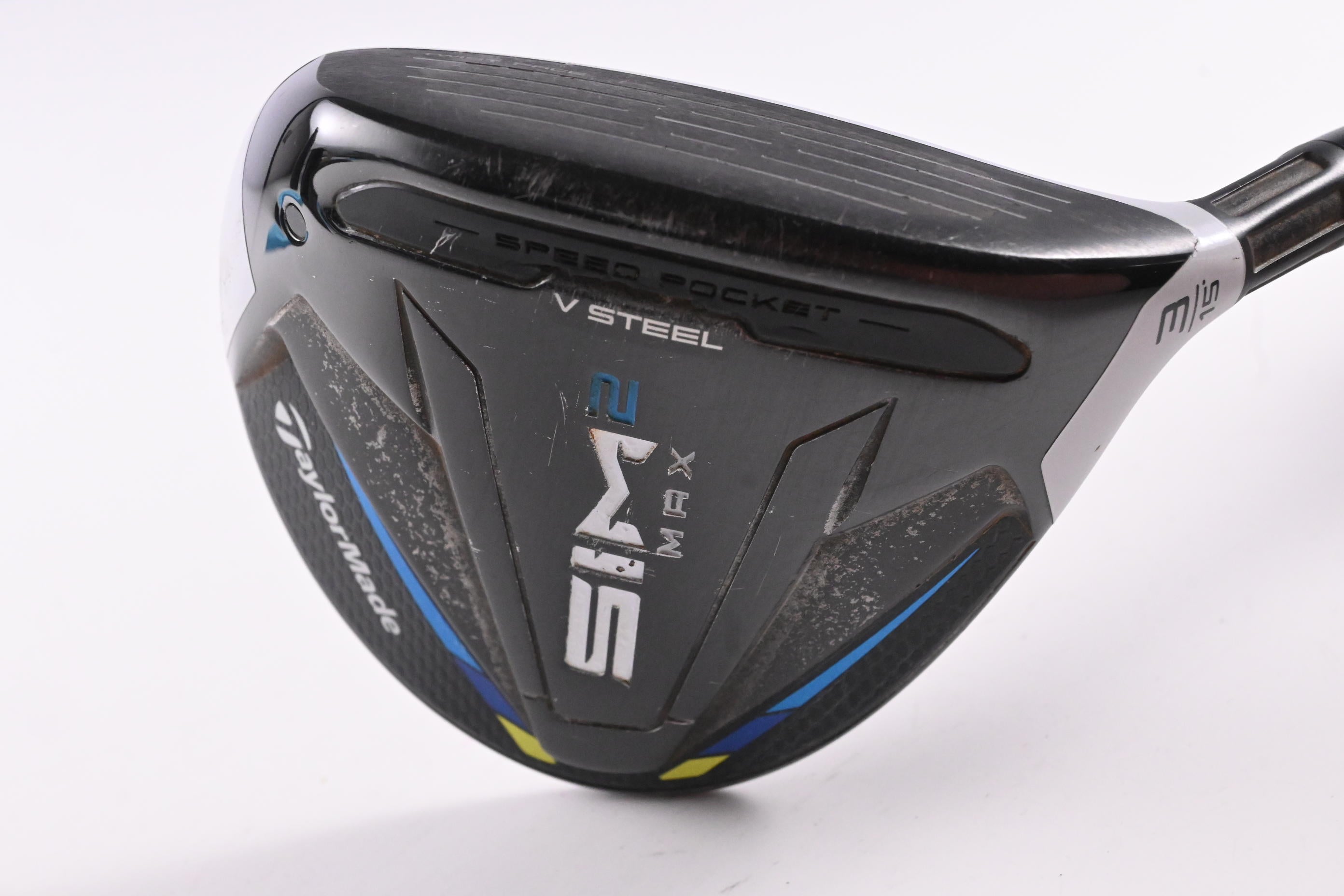 Taylormade SIM2 Max #3 Wood / 15 Degree / Stiff Flex Ventus Blue 6 Shaft
