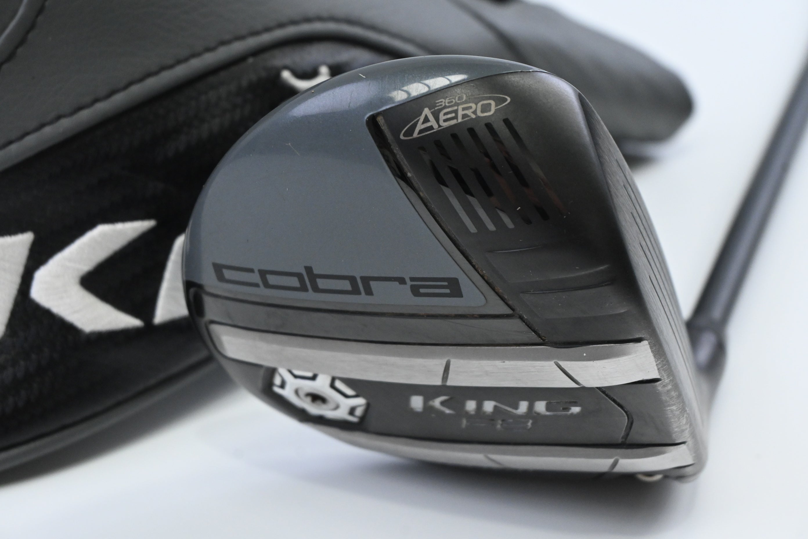 Cobra King F8 #3-4 Wood / 13-16 Degree / Stiff Flex HZRDUS Smoke Black 70 Shaft
