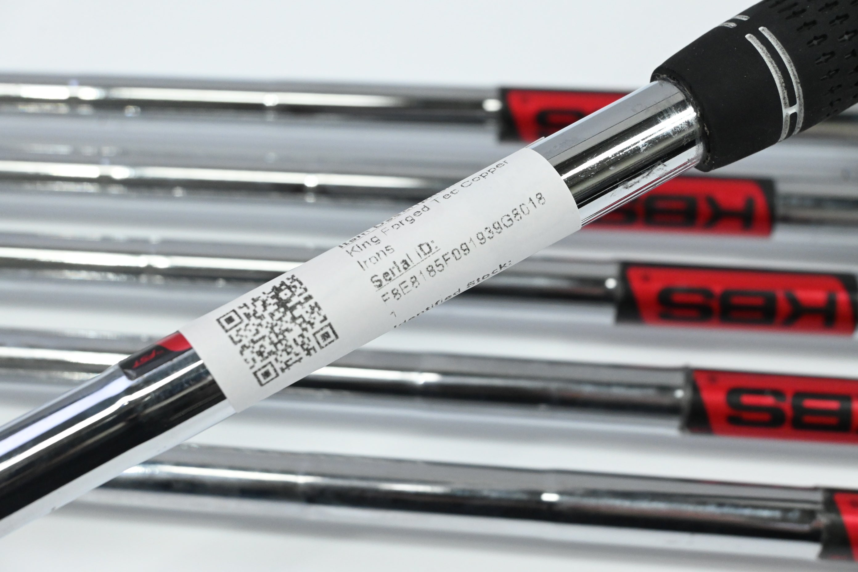 Cobra King Forged Tec Copper Irons / 5-PW / Regular Flex KBS Tour 90 Shafts