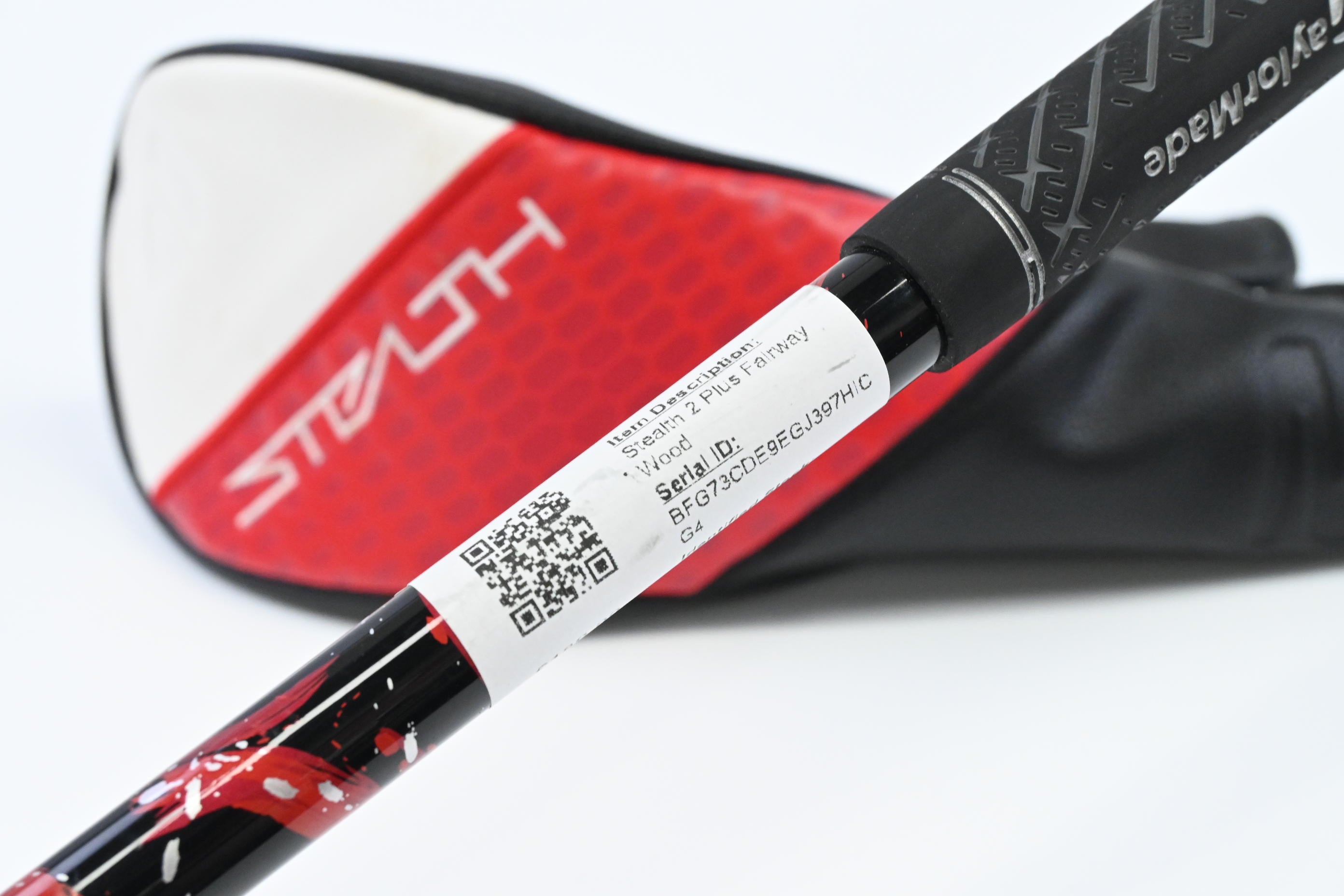 Left Hand Taylormade Stealth 2 Plus #5 Wood / 18 Degree / Stiff Flex Kai'li Red