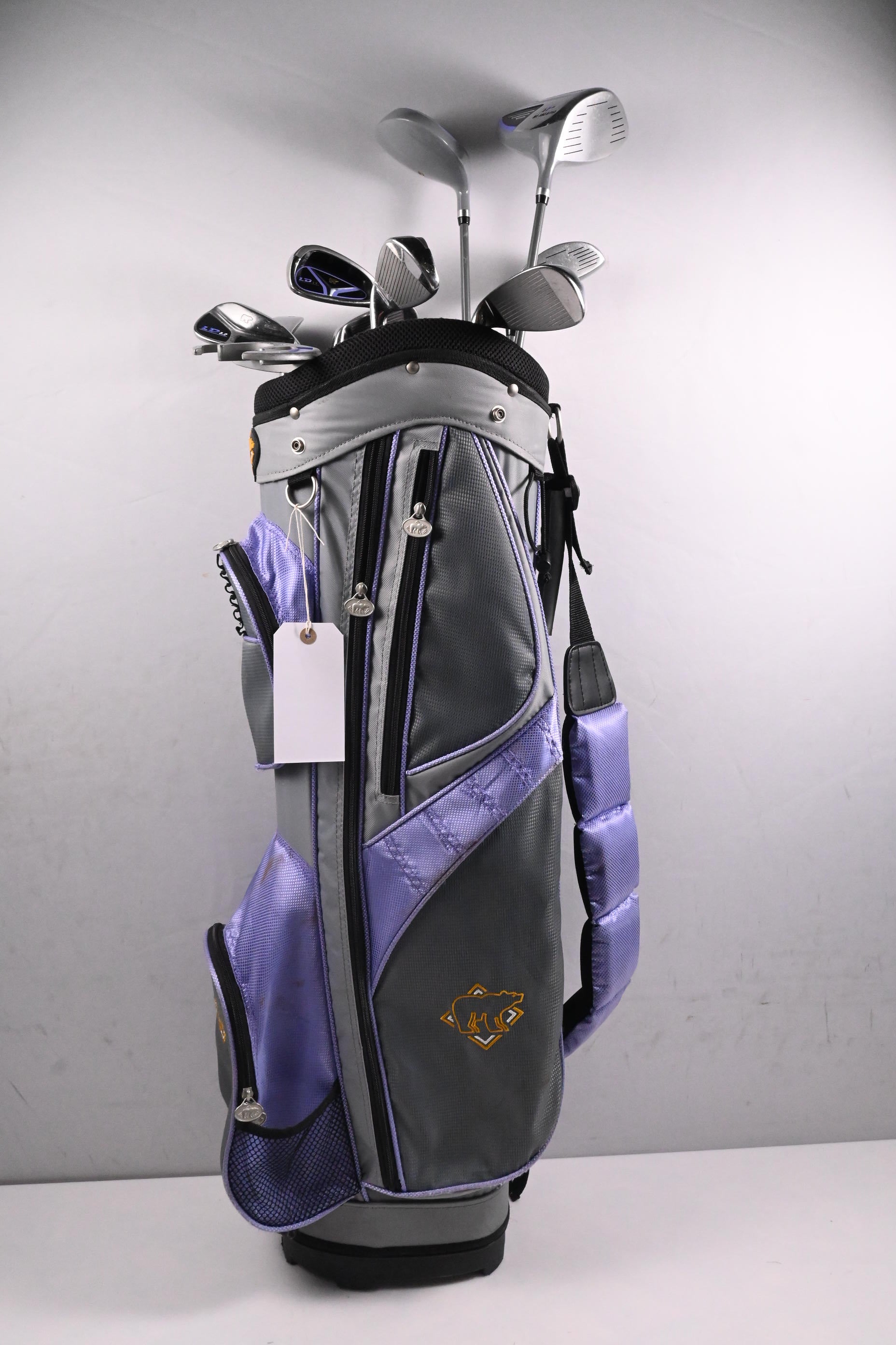 Ladies Nicklaus Golden Bear Package Set / Woods, Irons, Putter, Bag