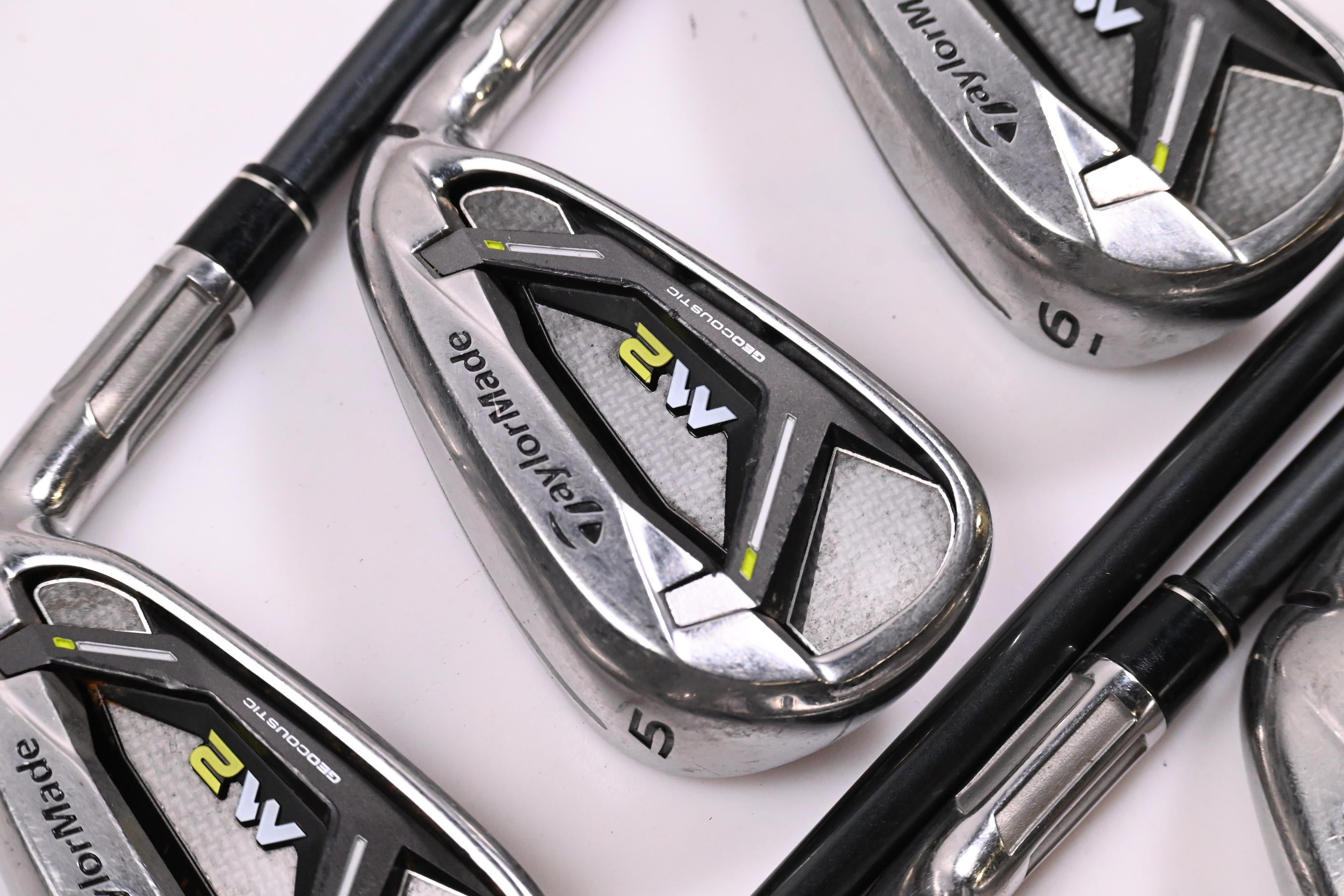 Taylormade M2 2017 Irons / 4-PW / Regular Flex Taylormade Reax 65 Shafts