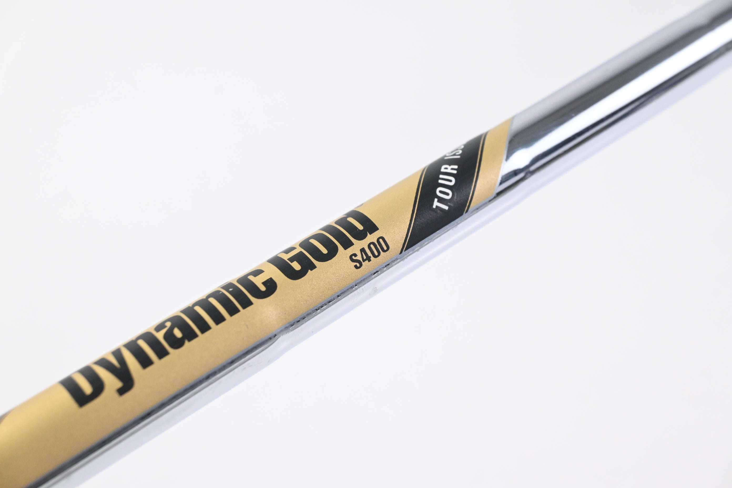 Dynamic Gold Tour Issue S400 #8 Iron Shaft / Stiff Flex / .355" Tip / Uncut