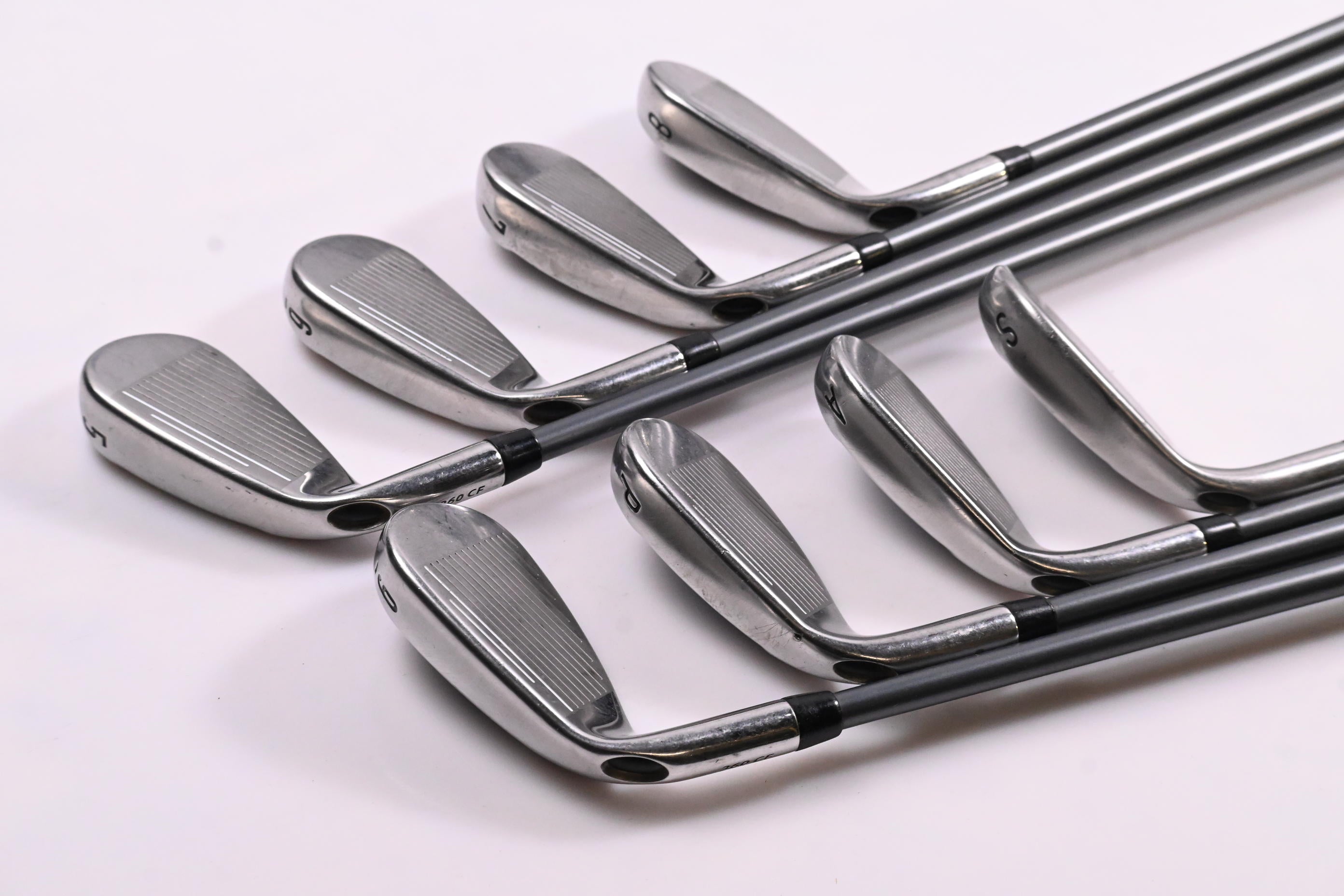 Ladies Callaway Steelhead XR Irons / 5-PW+GW+SW / Ladies Flex Matrix Program 50