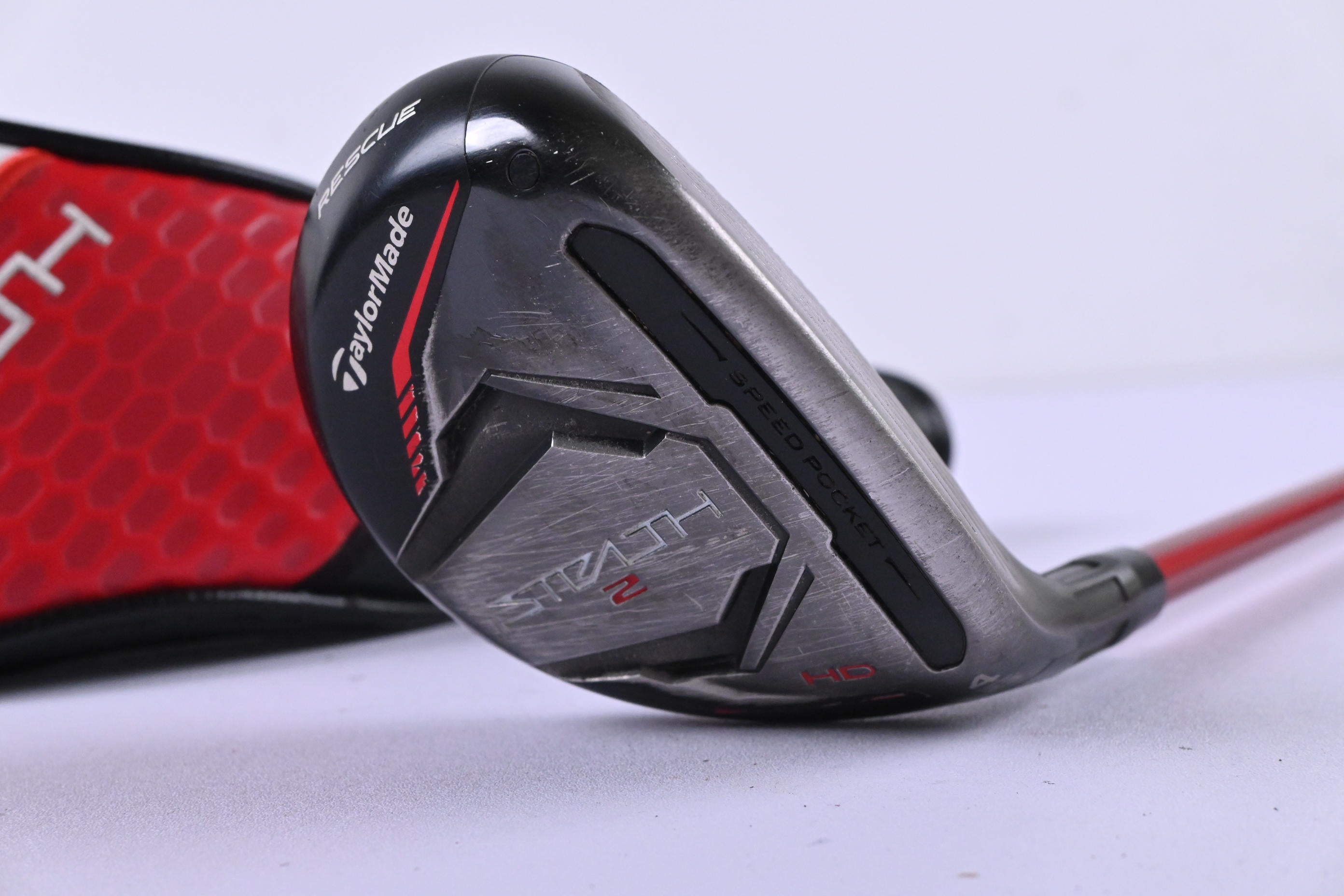 Taylormade Stealth 2 HD #4 Hybrid / 23 Degree / Regular Flex Speeder NX 50 Shaft