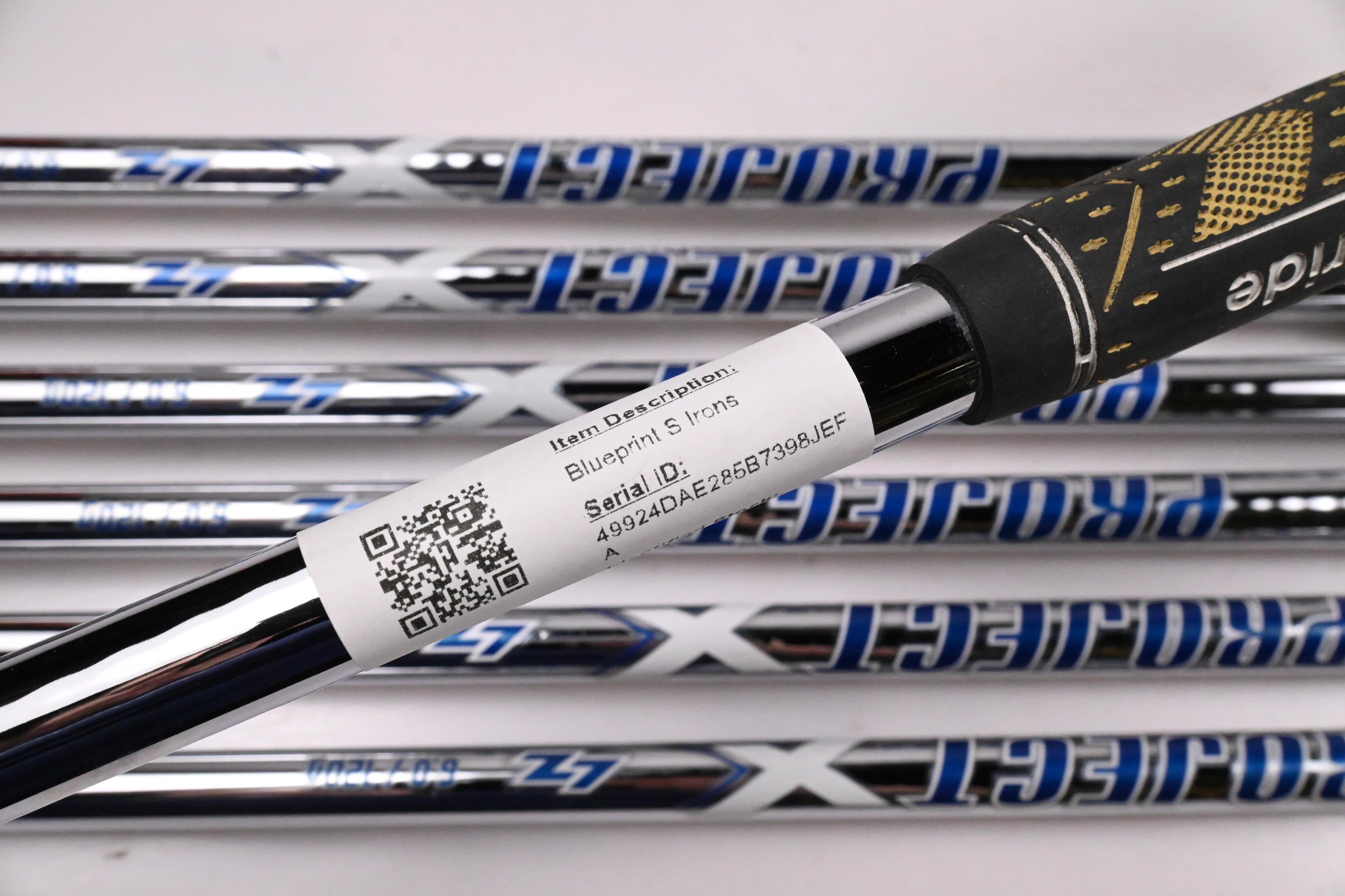 Ping Blueprint S Irons / 4-PW / Black Dot / Stiff Flex Project X LZ 120 Shafts