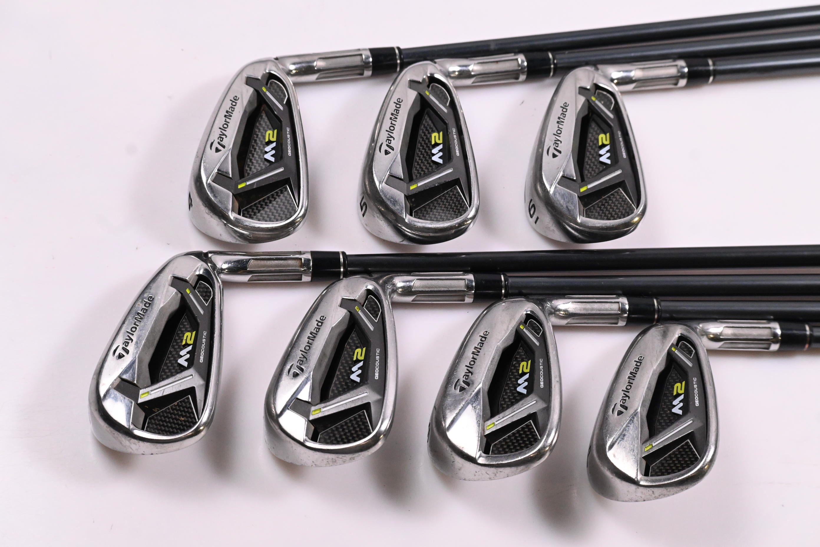 Taylormade M2 2017 Irons / 4-PW / Regular Flex Taylormade Reax 65 Shafts