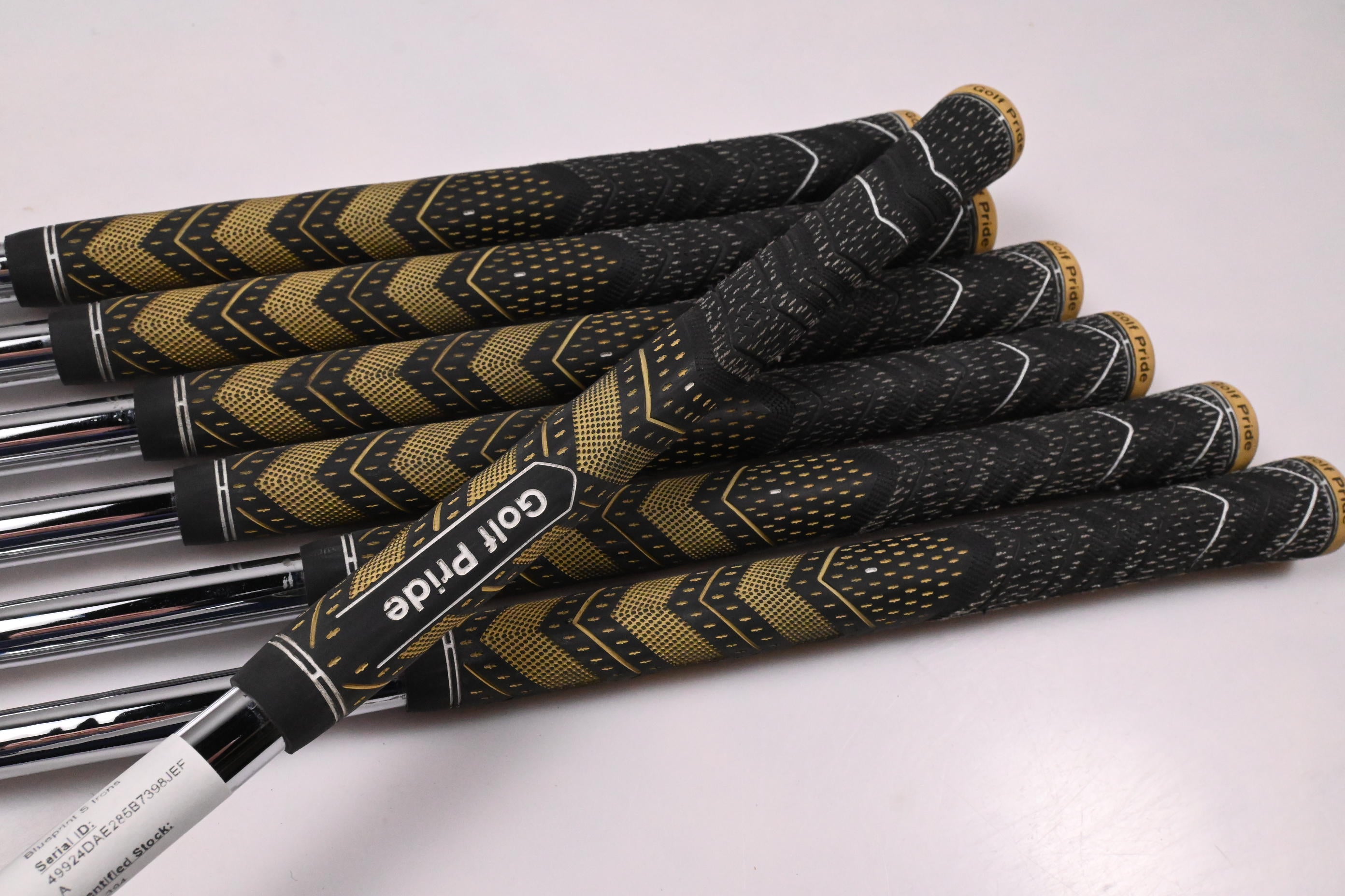 Ping Blueprint S Irons / 4-PW / Black Dot / Stiff Flex Project X LZ 120 Shafts
