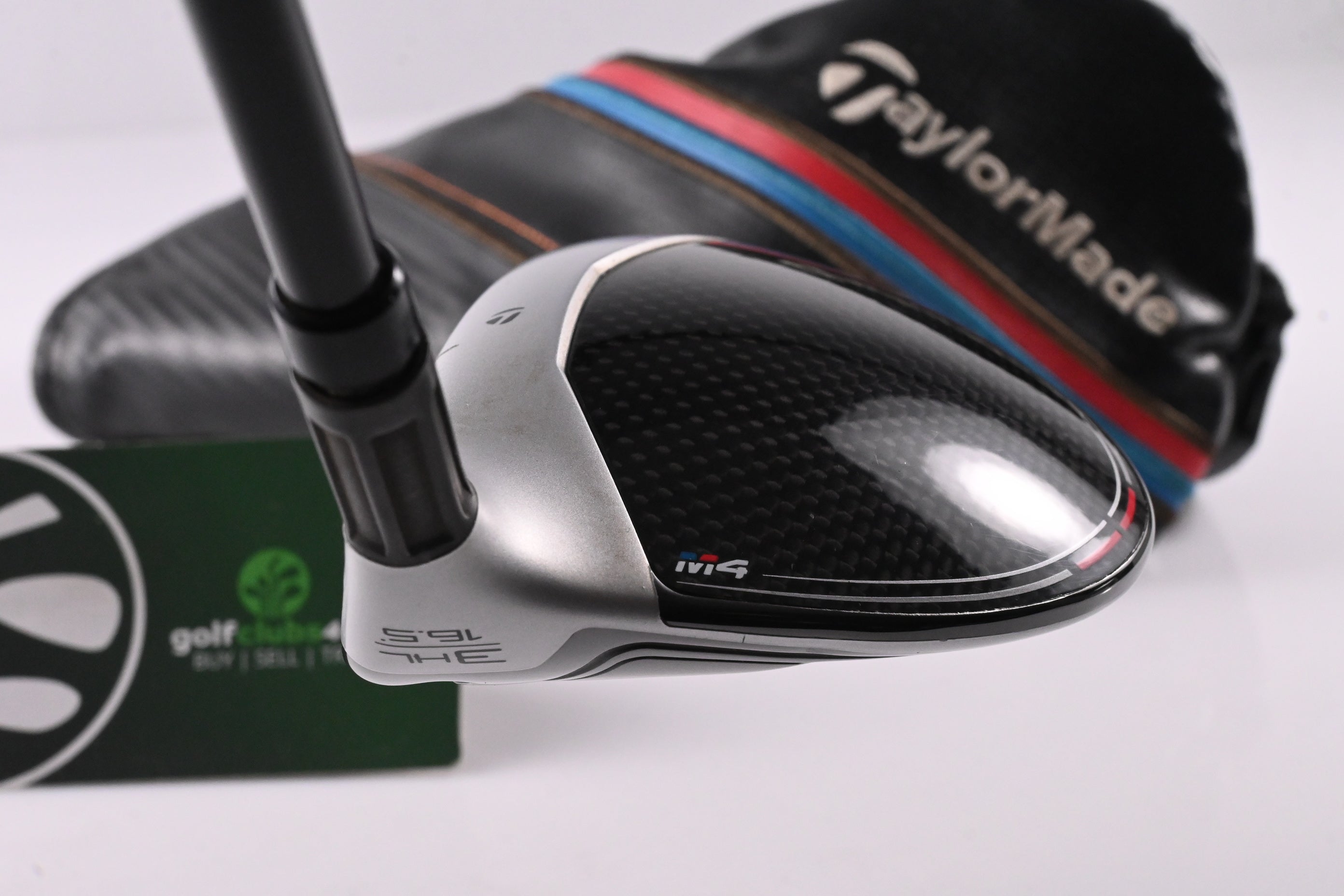 Taylormade M4 #3HL Wood / 16.5 Degree / Regular Flex Fujikura Atmos Red 5 Shaft