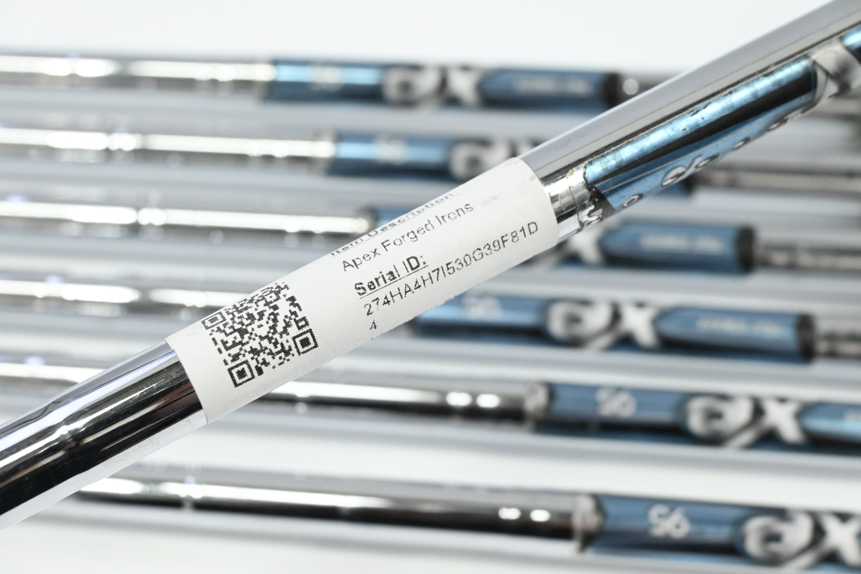 Callaway Apex Forged Irons / 4-PW / Regular Flex XP 95 R300 Shafts