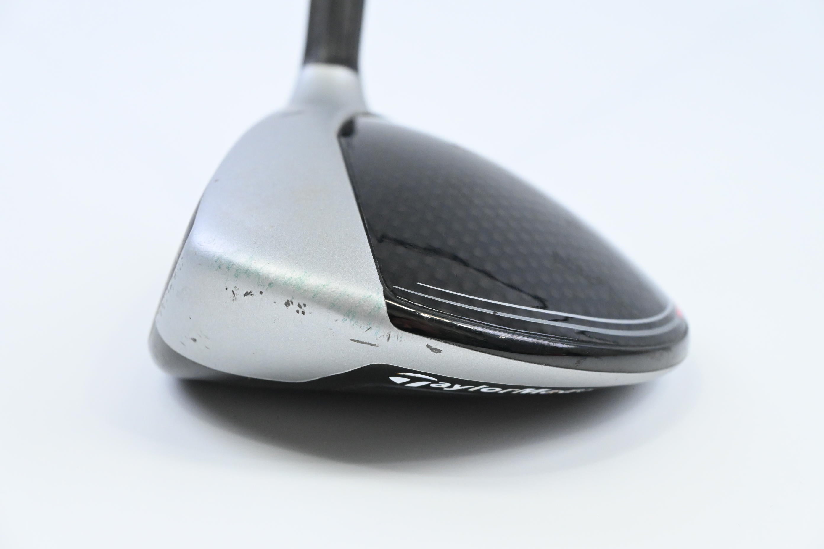 Left Hand Taylormade M4 #5 Wood / 18 Degree / Senior Flex Tensei CK Blue 65