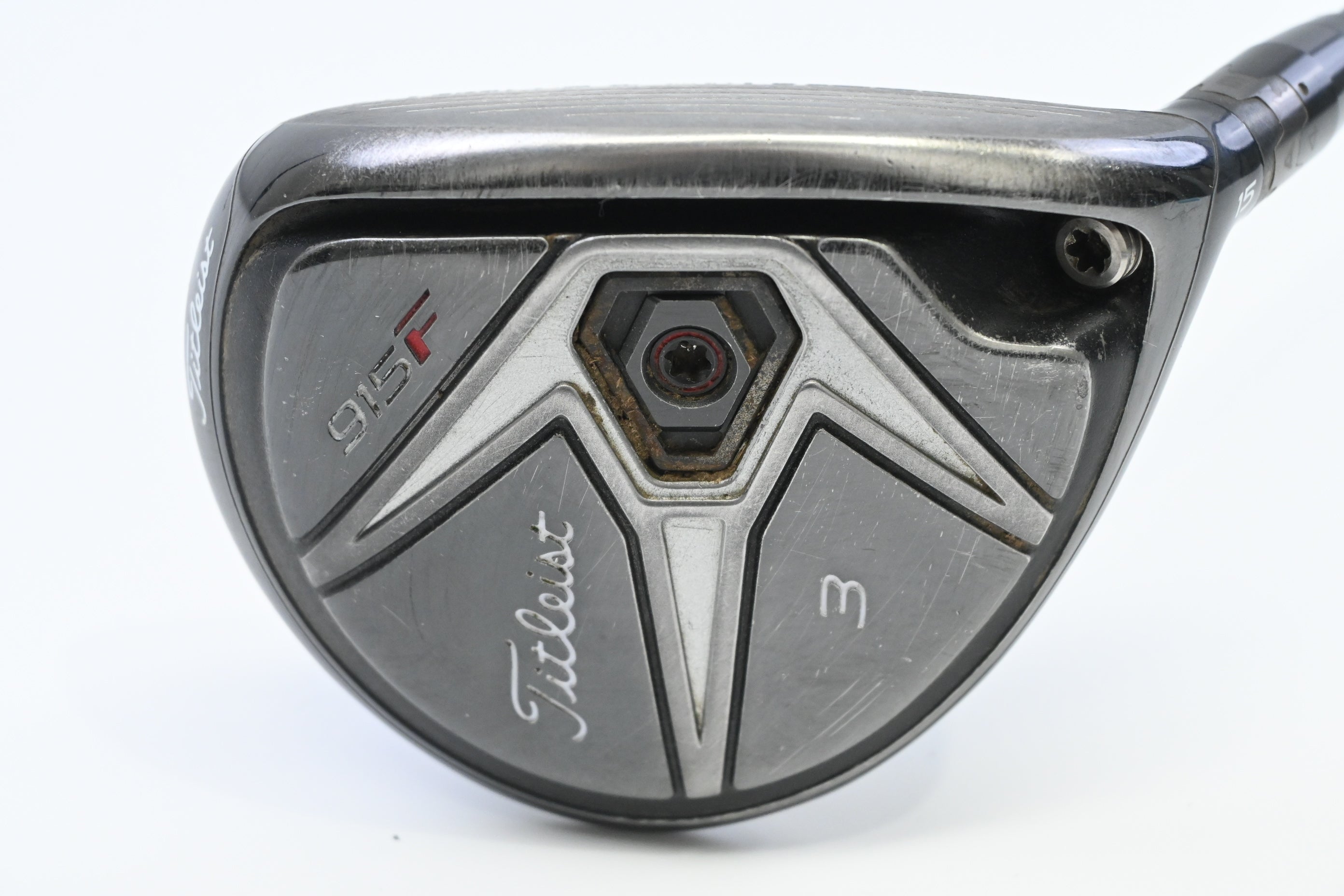 Titleist 915 F #3 Wood / 15 Degree / Stiff Flex Aldila RIP Phenom 80 Shaft