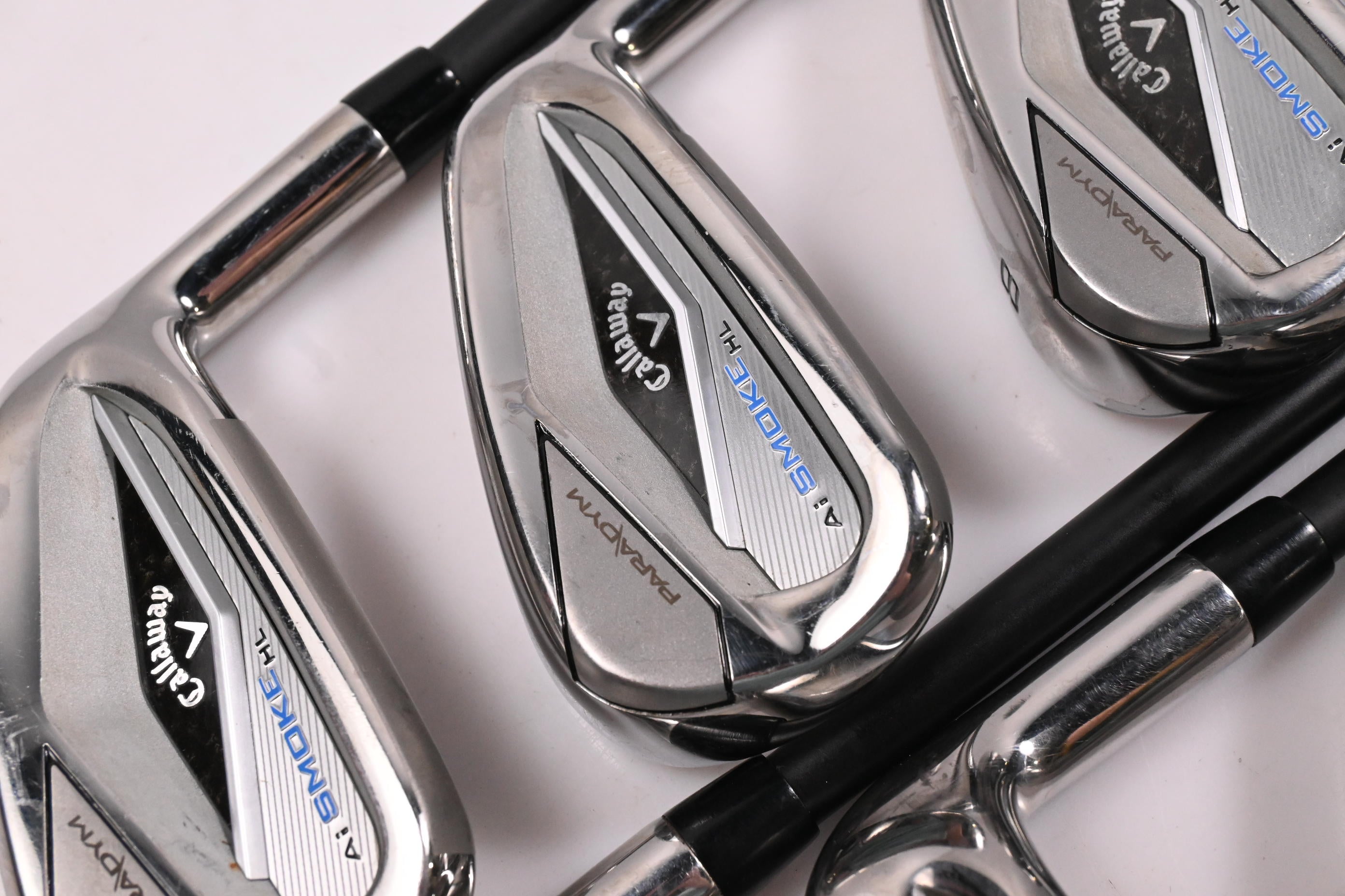 Callaway Paradym Ai Smoke HL Irons / 6-PW+AW / Regular Flex Cypher 2.0 60 Shafts