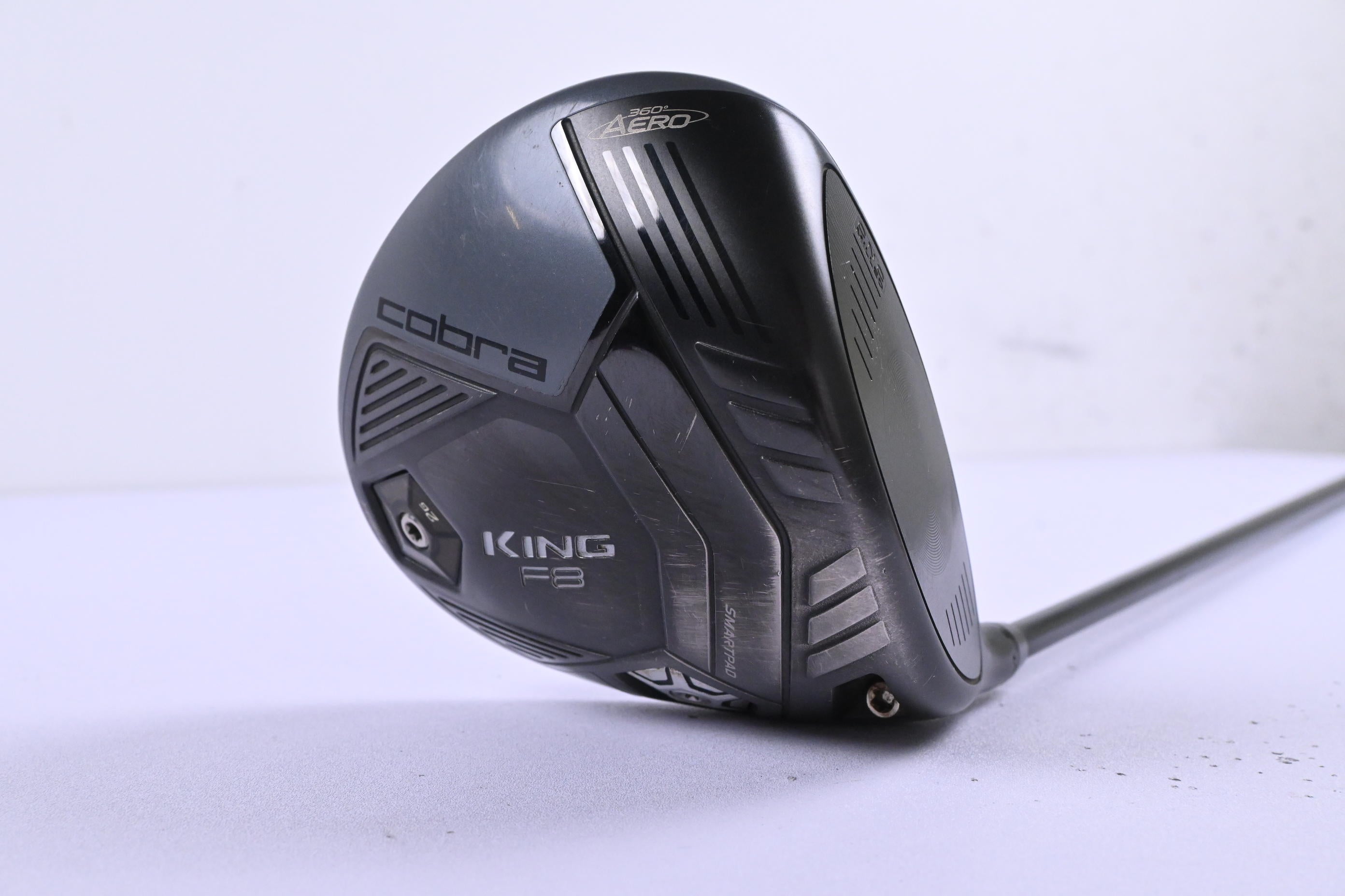 Cobra King F8 Driver / 9-12 Degree / Stiff Flex Aldila NV 65 Shaft
