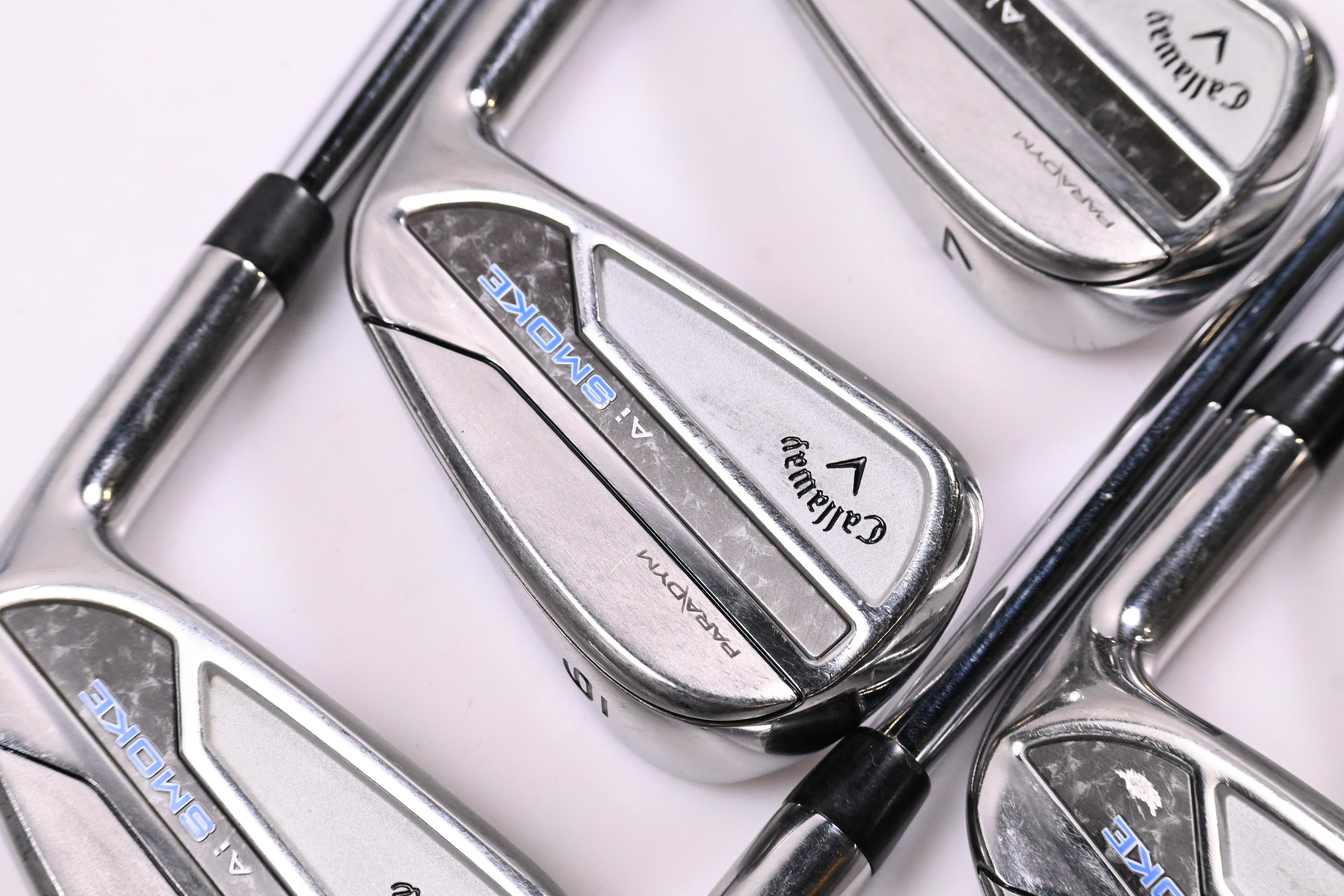 Callaway Paradym Ai Smoke Irons / 5-PW / Regular Flex Elevate MPH 95 Shafts