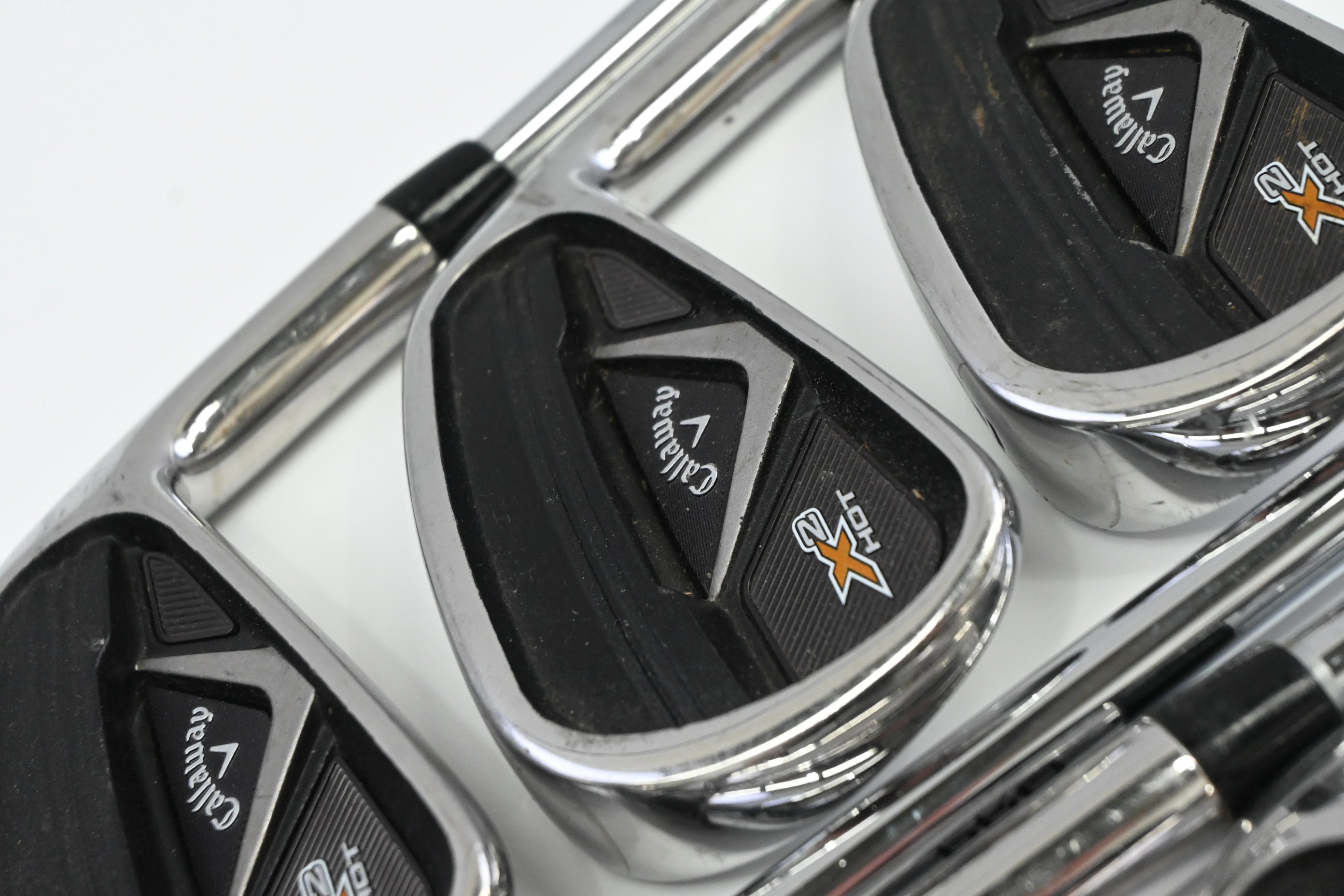 Callaway X2 Hot Pro Irons / 4-PW / Regular Plus Flex Project X Flighted Rifle 95