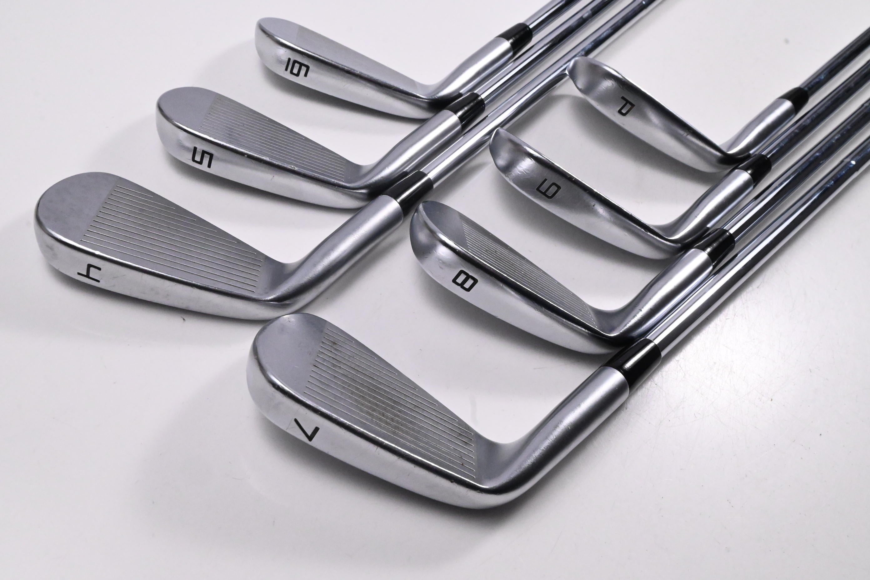 Taylormade P7MC 2023 Irons / 4-PW / Stiff Flex AMT Tour White S400 Shafts