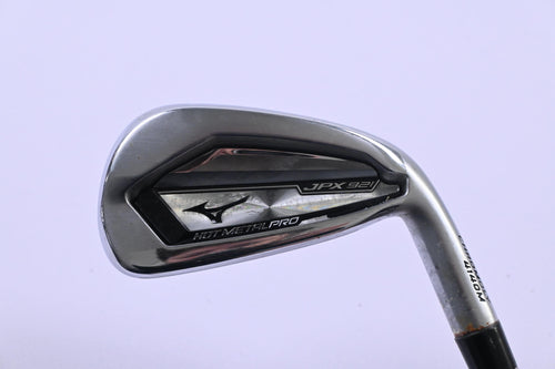 Mizuno JPX 921 Hot Metal Pro #4 Iron / 19 Degree / Stiff Flex Project X LZ 120 Shaft
