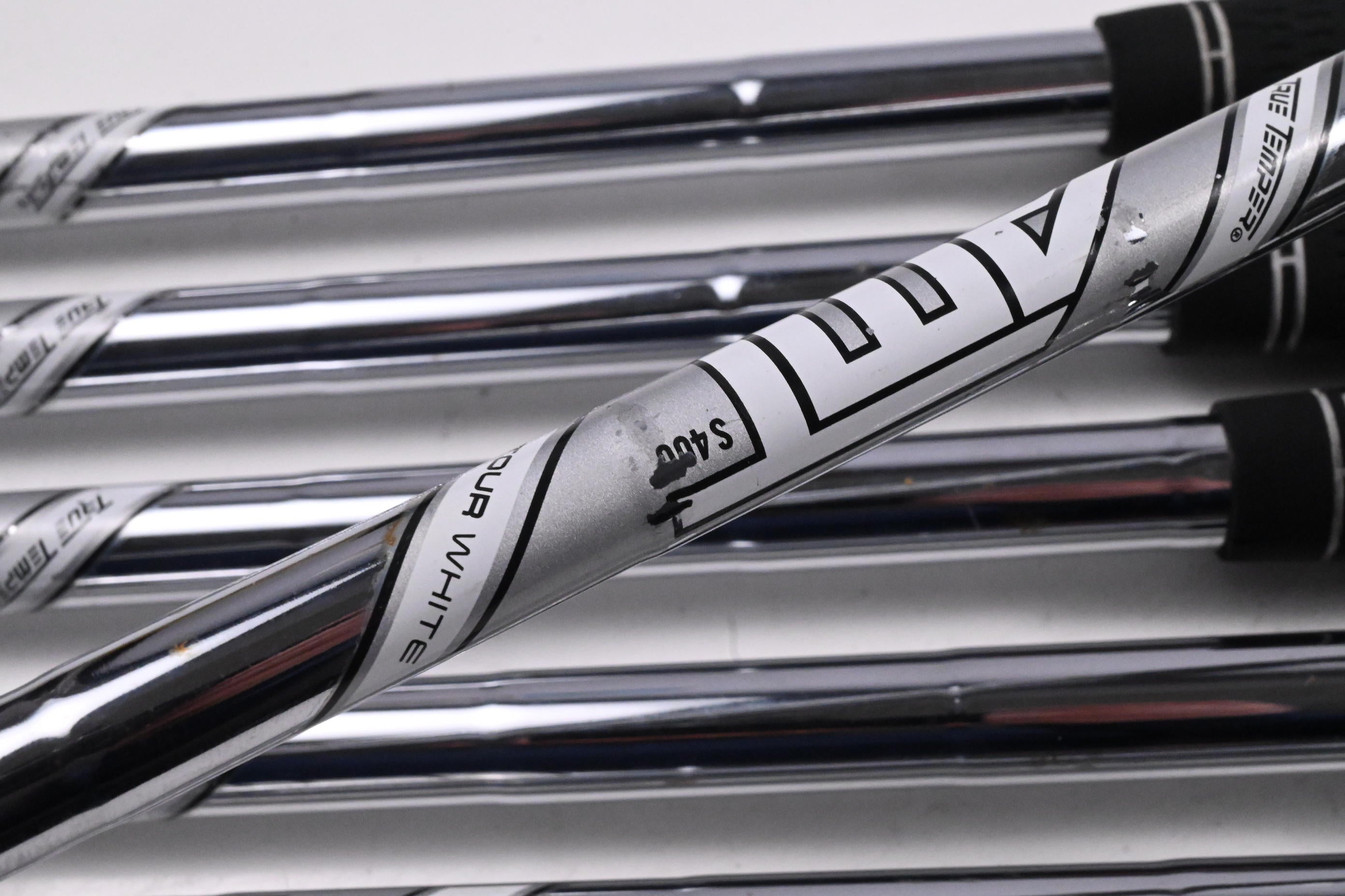 Taylormade P7MC 2023 Irons / 4-PW / Stiff Flex AMT Tour White S400 Shafts