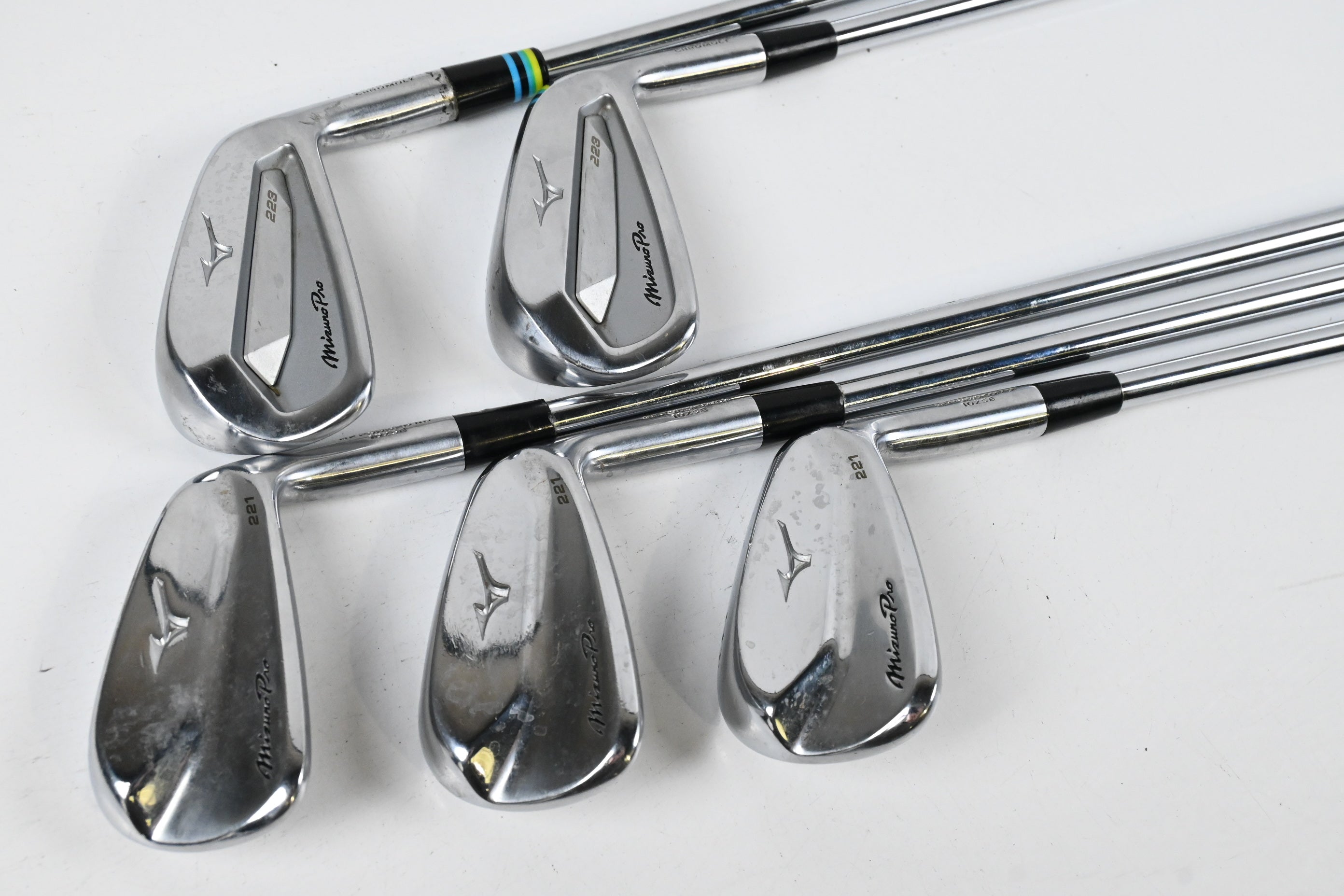 Mizuno Pro 221 Irons / 5-9i / X-Flex Project X Precision Shafts