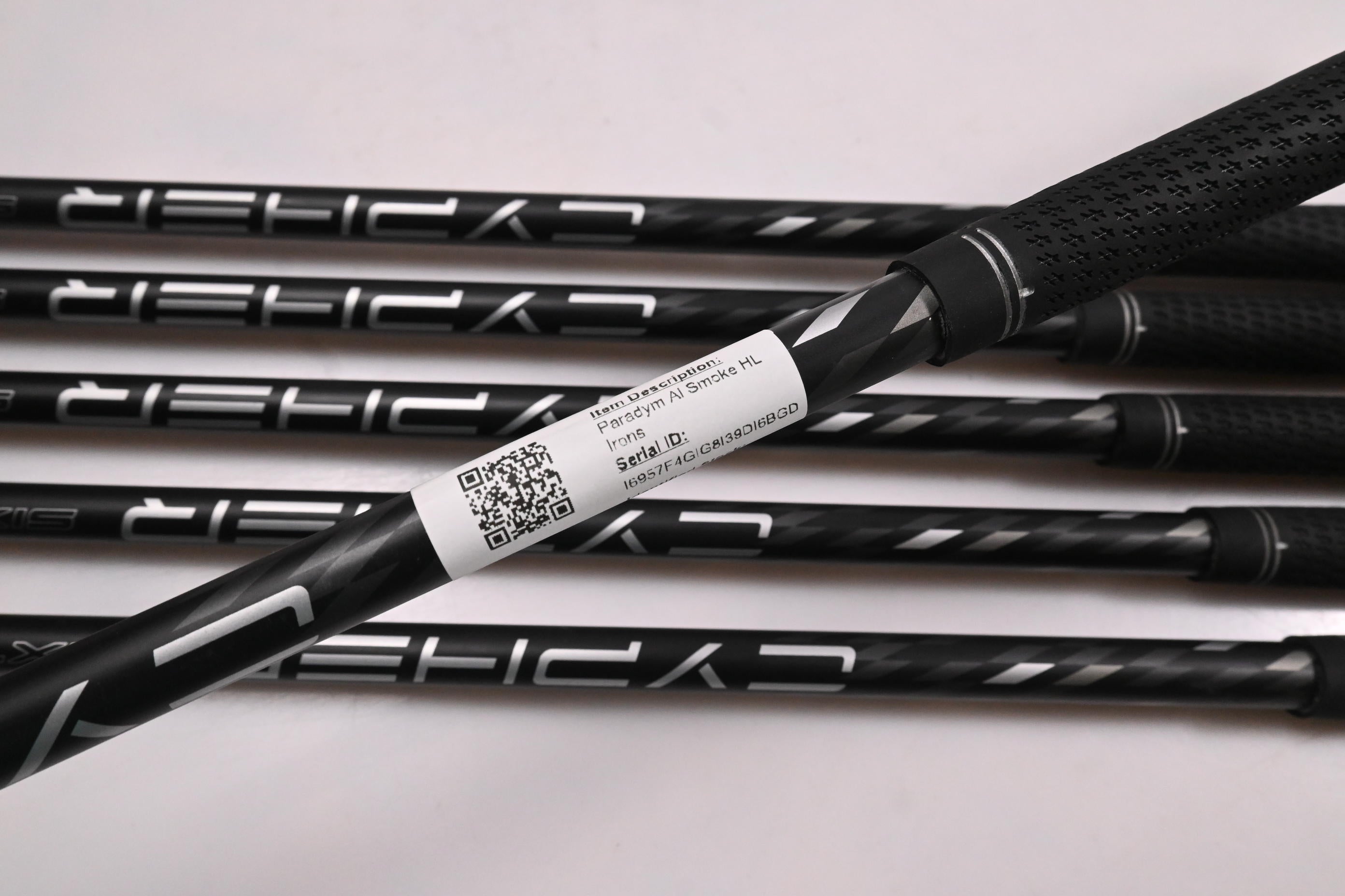 Callaway Paradym Ai Smoke HL Irons / 6-PW+AW / Regular Flex Cypher 2.0 60 Shafts