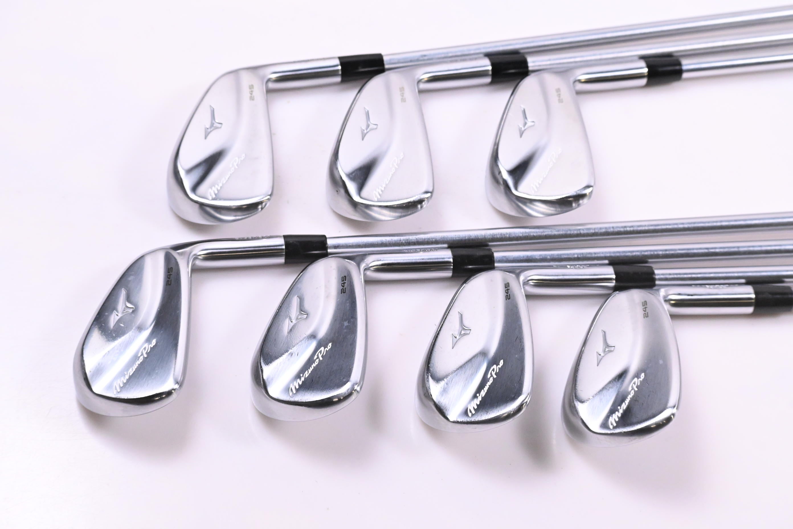 Mizuno Pro 245 Irons / 4-PW / Regular Flex Project X IO 105 Shafts