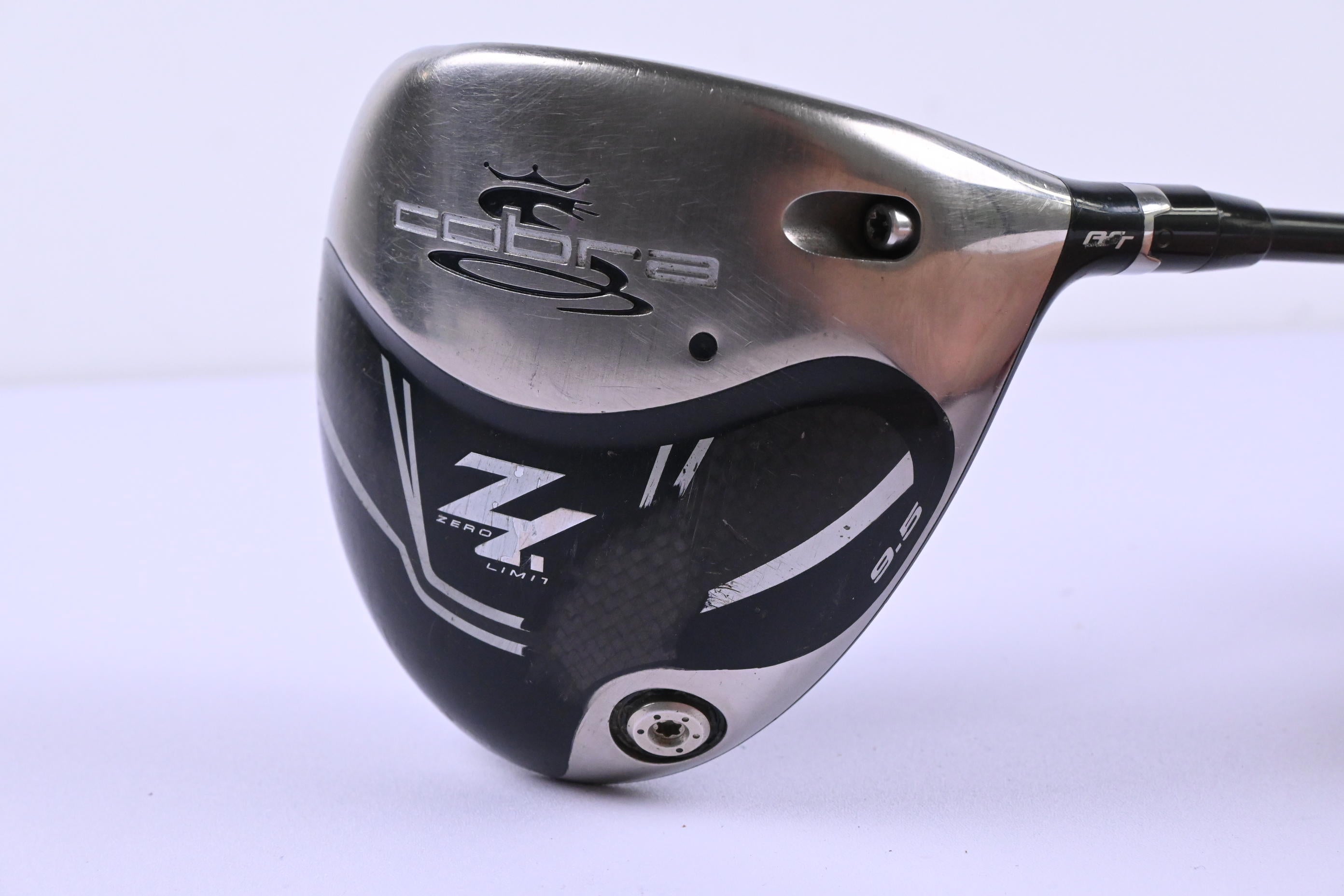 Cobra ZL Driver / 9.5 Degree / Stiff Flex UST VTS Black 6 Tour SPX Shaft