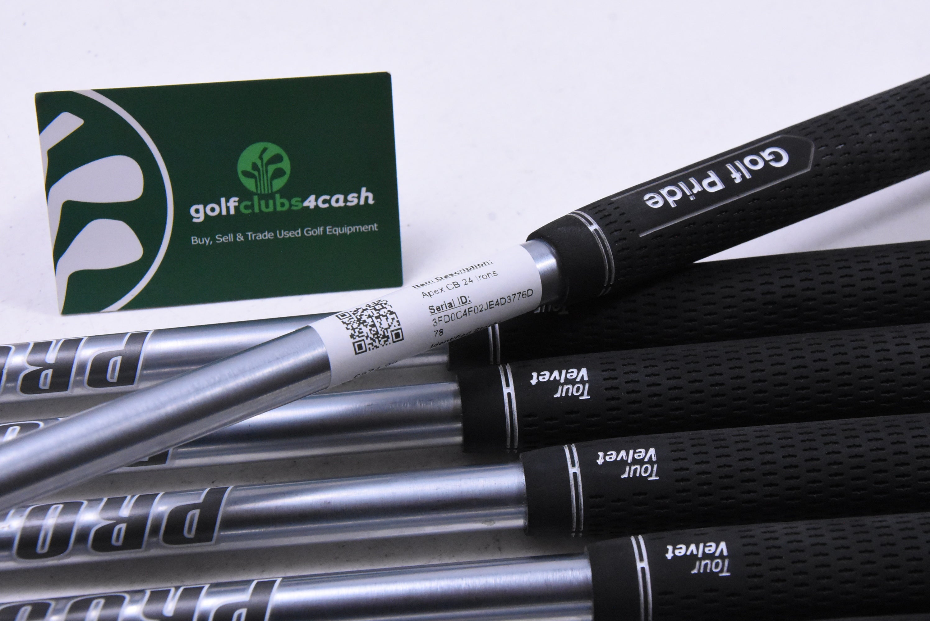 Callaway Apex CB 24 Irons / 4-10i / Stiff Flex Project X LS 120 Shafts