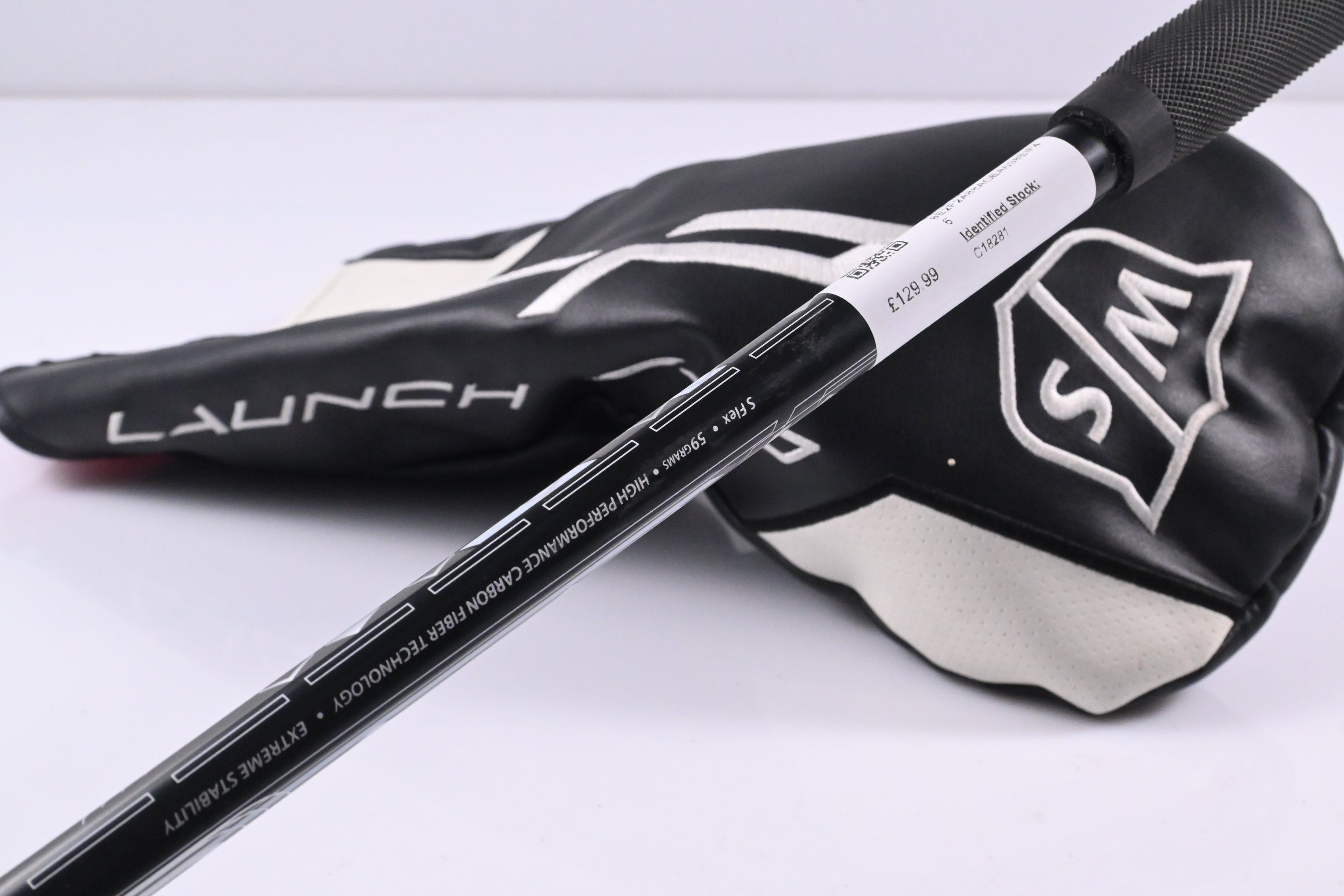 Wilson Launch Pad Driver / 13 Degree / Stiff Flex UST Helium Black 59 Shaft