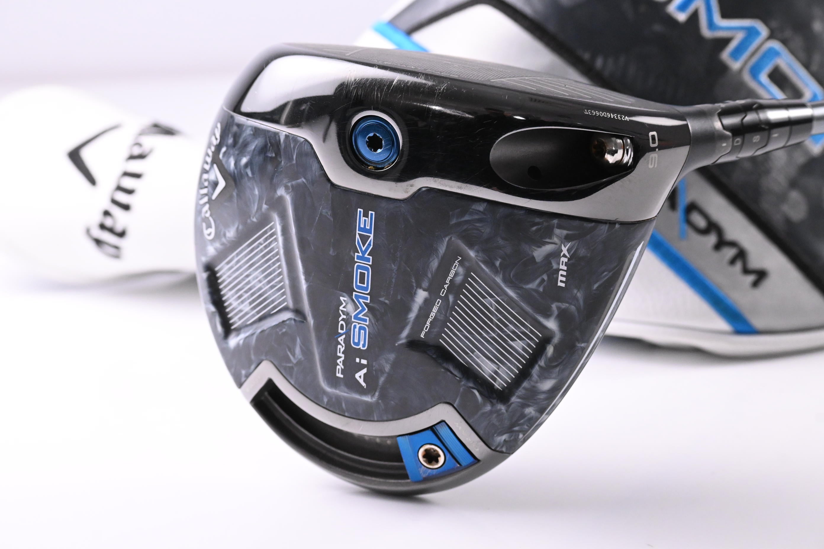 Callaway Paradym Ai Smoke Max Driver / 9 Degree / Stiff Flex HZRDUS T800 55